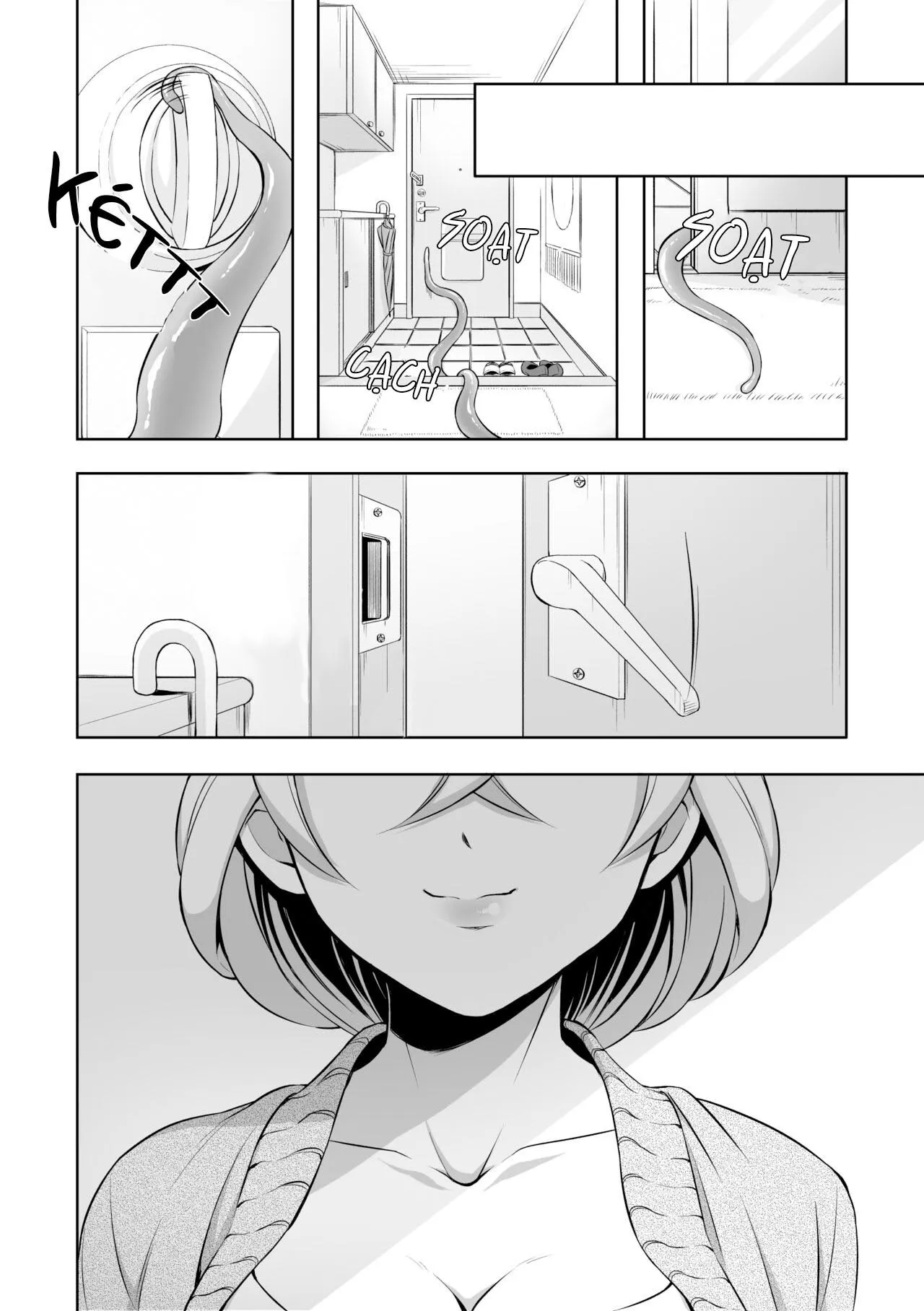 Ryoujoku Shokushu no Bathroom ~Ayashige na Otonari-san ni Moratta no wa Shokushu deshita~ | Page 32