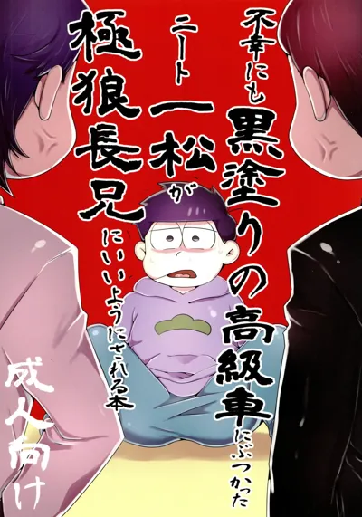 Fukou ni mo Kuronuri no Koukyuusha ni Butsukatta NEET Ichimatsu ga Goku Ookami Choukei ni Ii you ni Sareru Hon's main title page