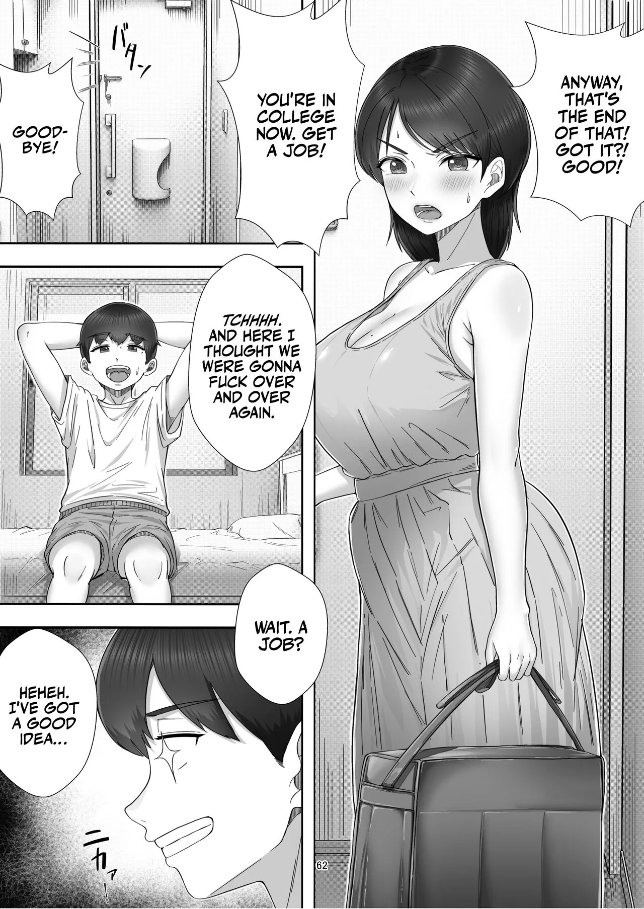 DeliHeal Yondara Gachi no Kaa-chan ga Kita Hanashi. | When I Ordered a Call Girl My Mom Actually Showed Up. | Page 61