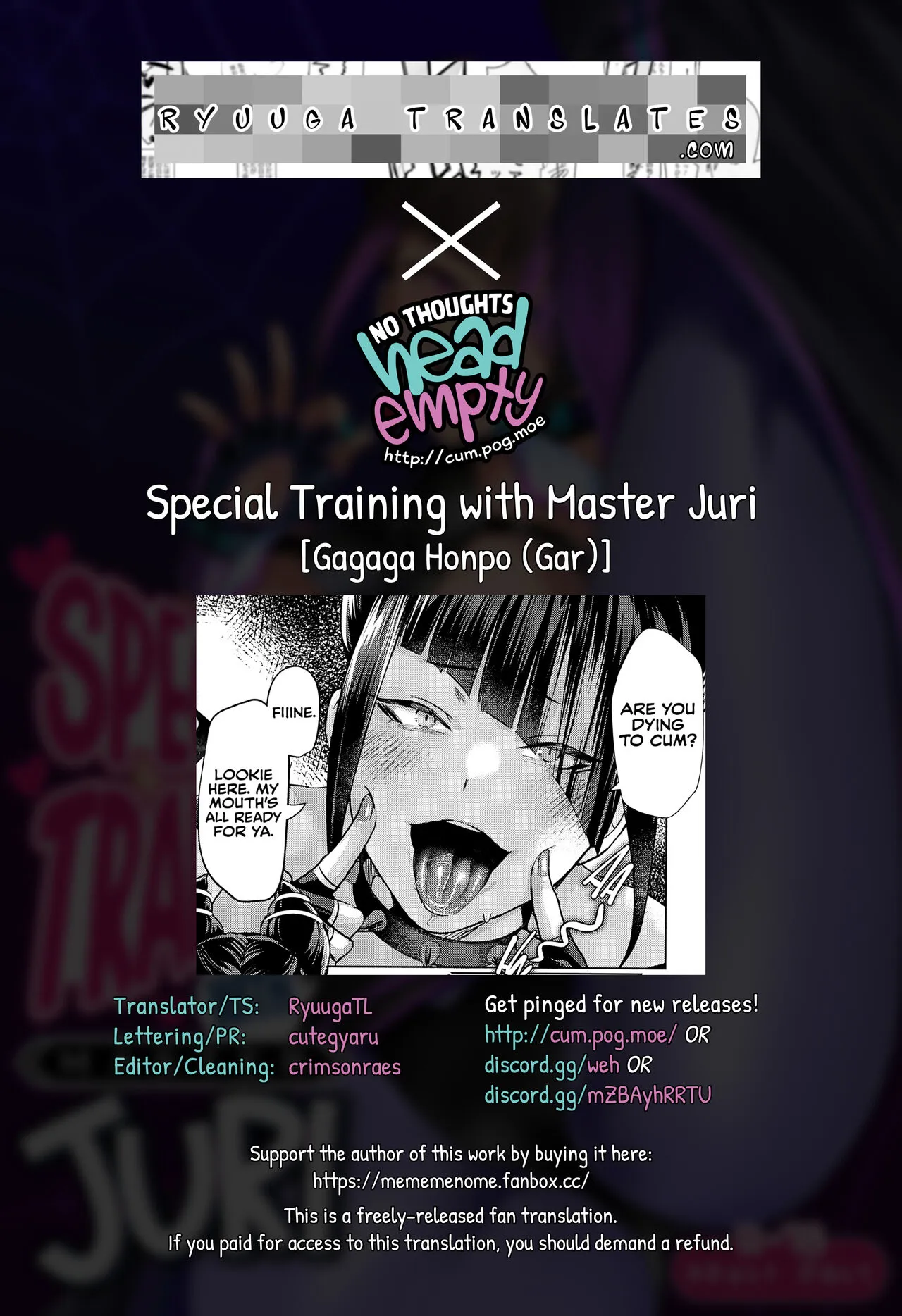 Juri Shishou ni Tokkun Shite Morau Hon | Special Training With Master Juri | Page 25