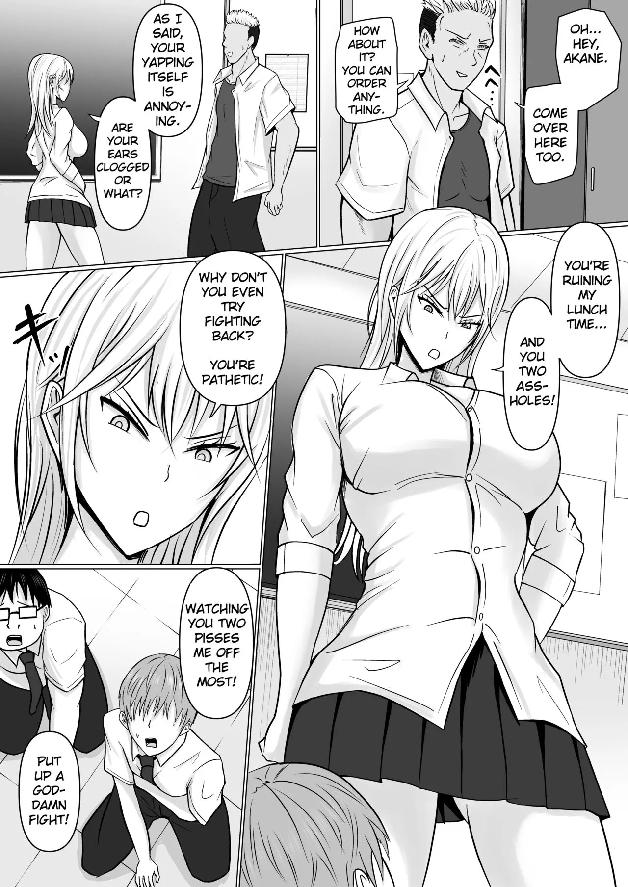 Class no Yankee Joshi ni Hyoui | I Possessed the Class Yankee Girl | Page 4