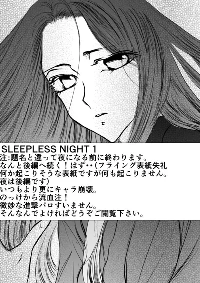 SLEEPLESS NIGHT's main title page