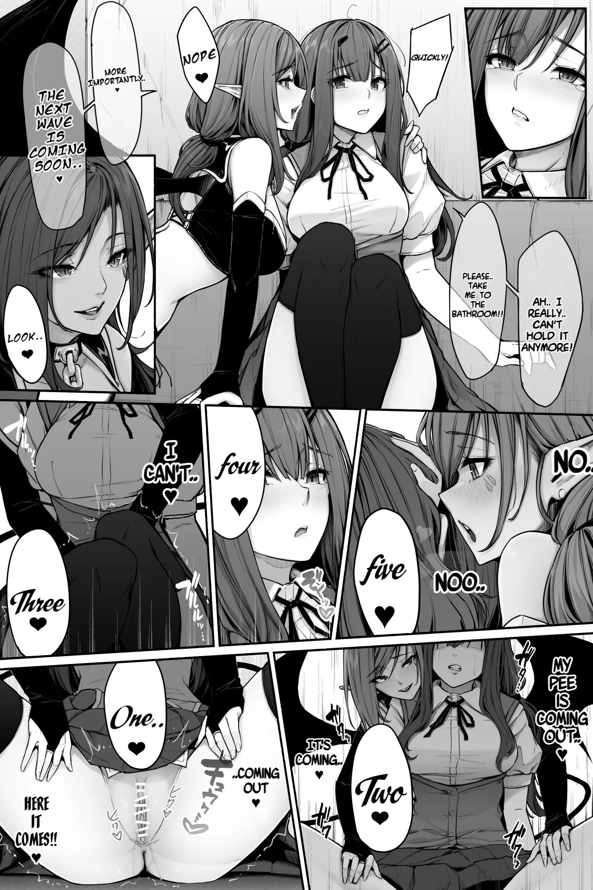 Succubus ni Nyoui o Suwarete Oshikko Sasete Moraenai! | Page 12