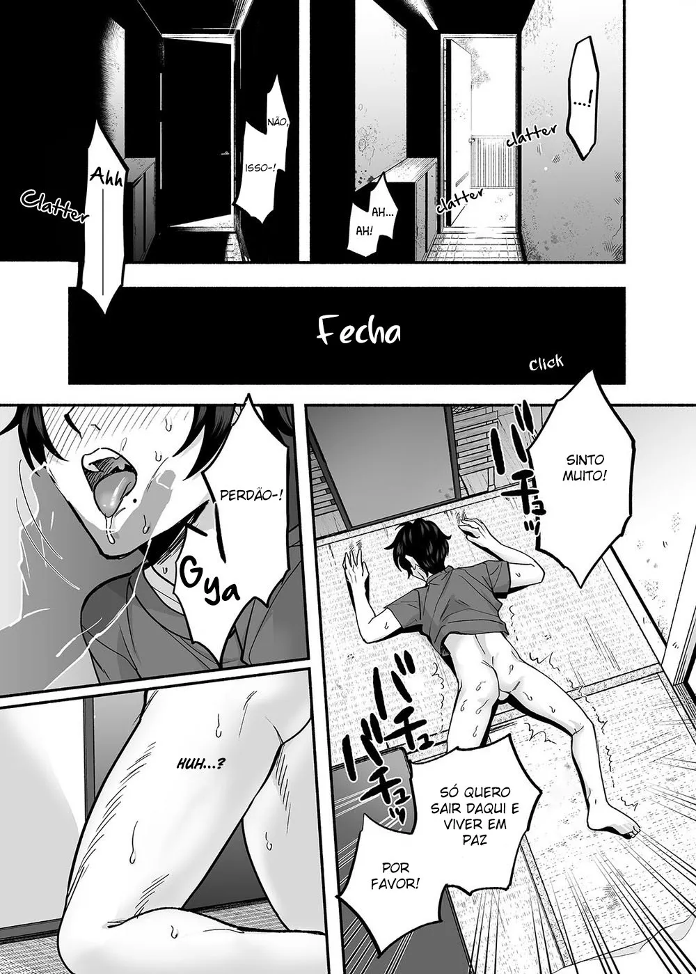 Danshoku Rei no Sumu Apart ~Nonke no Ore ga Mienai Nanika o Hamerarete Mesuiki nanka Suru Wakenai~ | The Apartment in which the Ghost of Sodomy Lives | Page 46