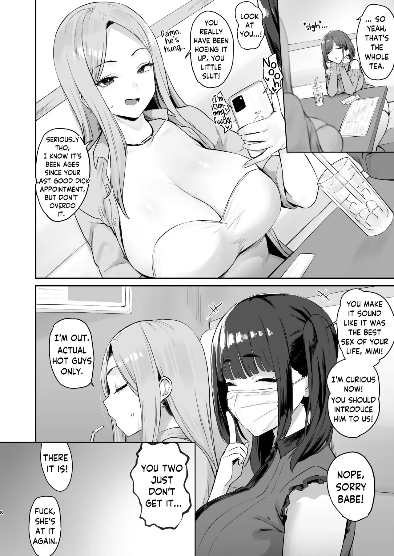 Papakatsu JD, Ochinpo Yuuryou Bukken o Mitsukeru. | College Sugar Baby - On the Market for Some Prime Daddy Dick | Page 8