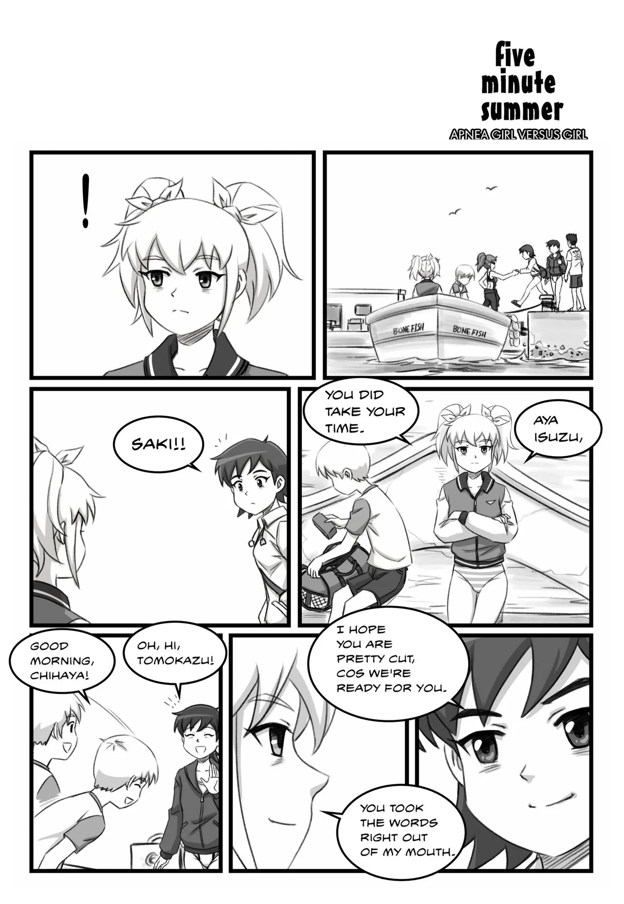 Apnea Girl Versus Girl | Page 127