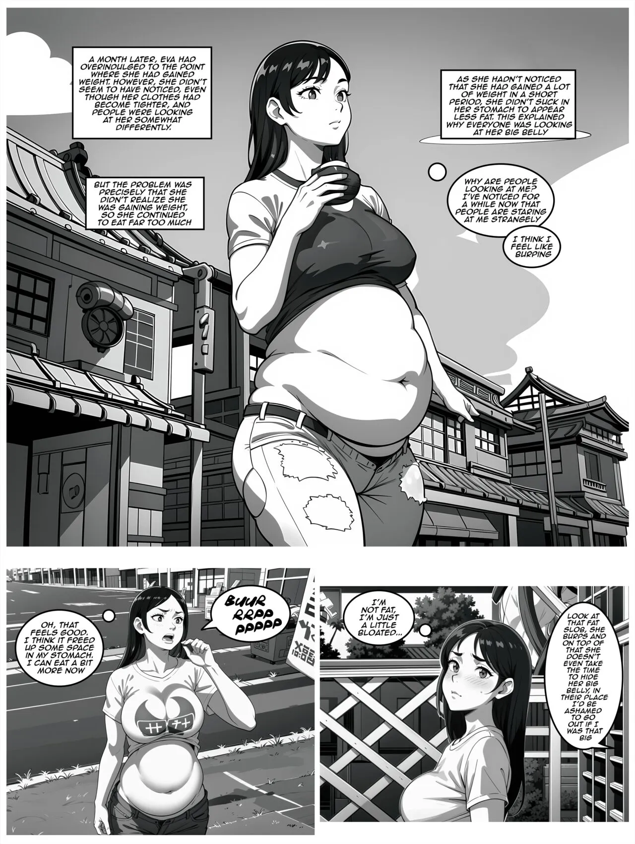 DeviantArt - Eva weight gain comic - | Page 3