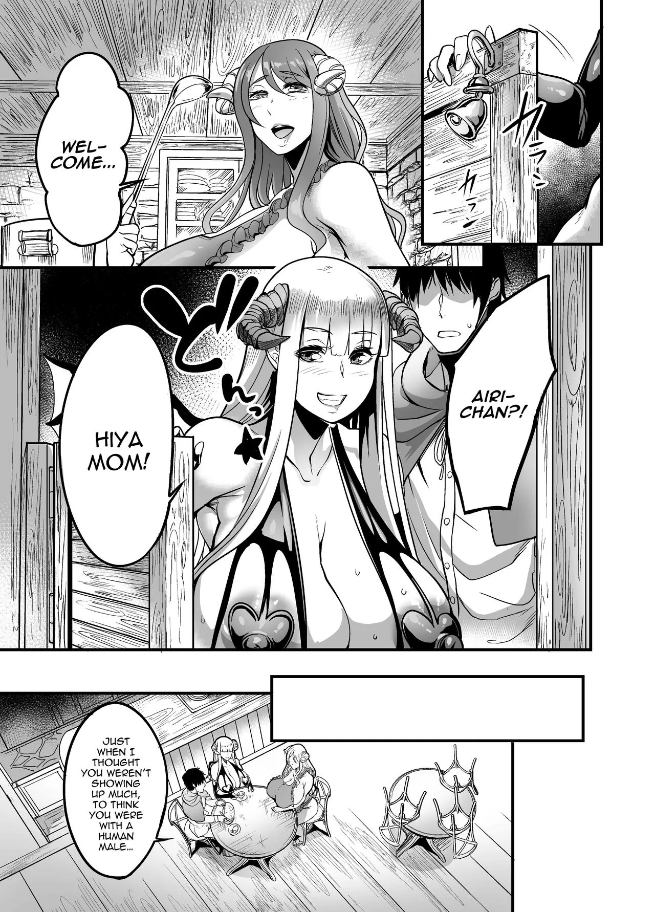 Youkoso Succubus Machi e 2 ~ Mama no Omise e Youkoso!~ | Page 9