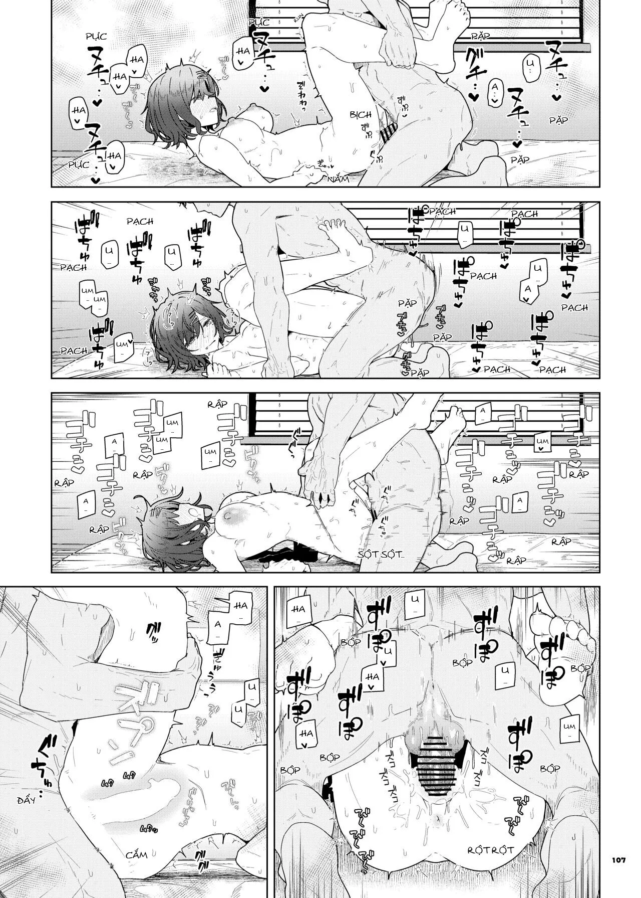 ShinyM@S Icha Love Ero Goudou SWEET COLORS | Page 109