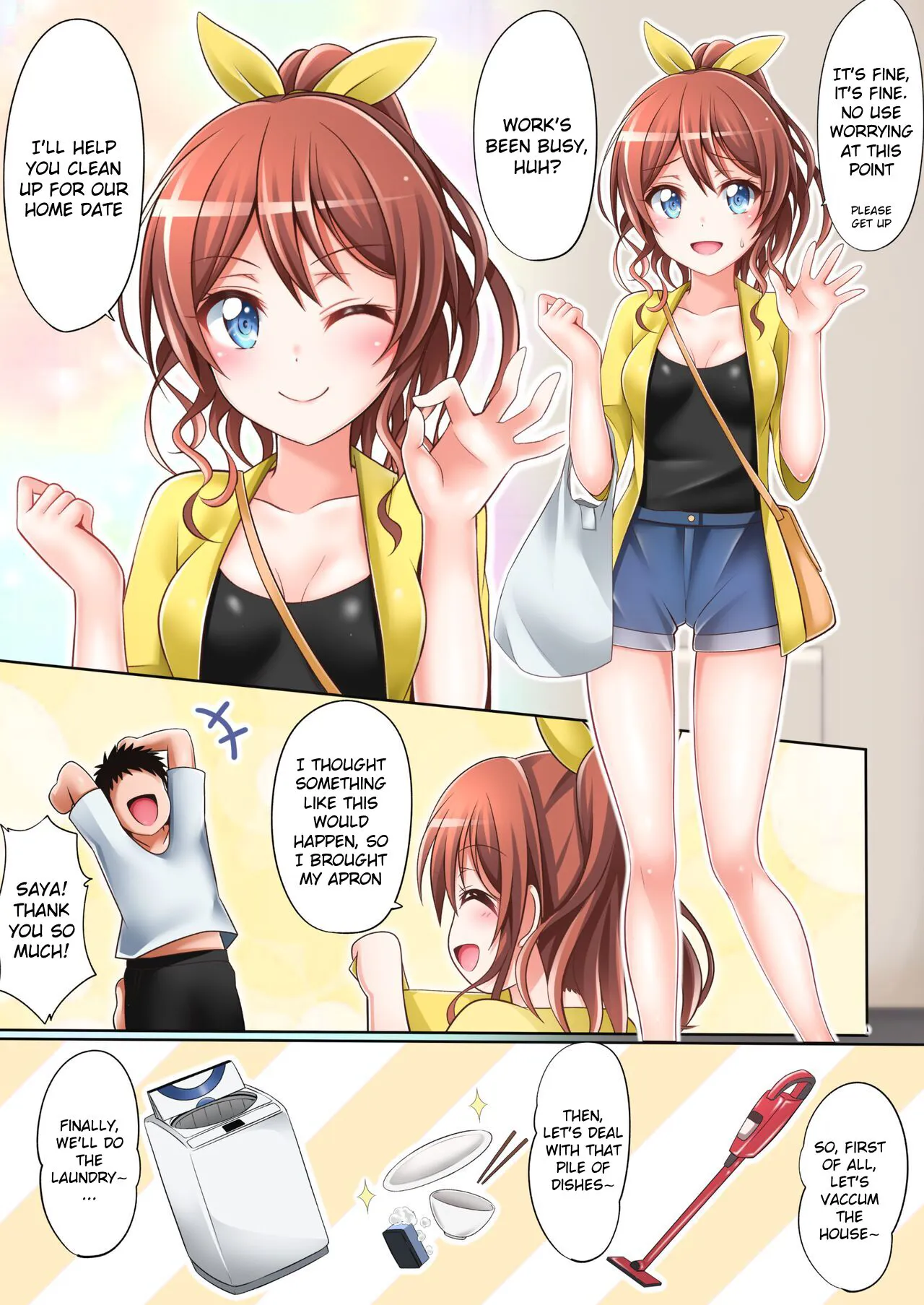 Itatte Kenzen na Saaya Route | Page 4