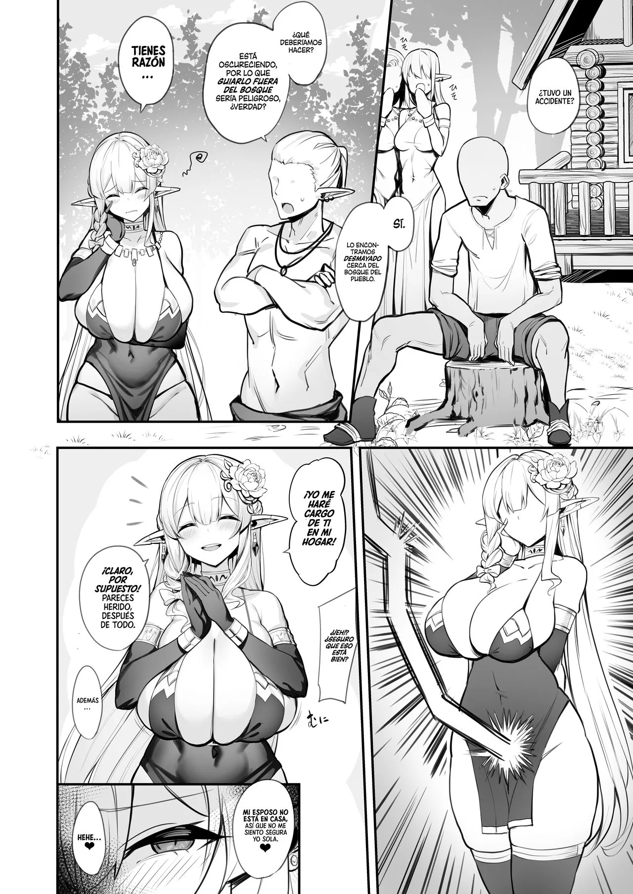 Elf Mama-San no manga | A Manga About an Elf Housewife | Page 5