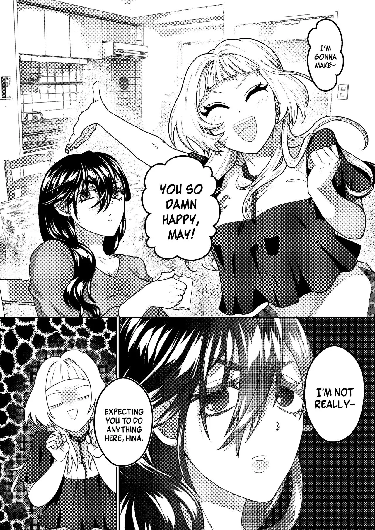 I Want To Please My Futanari Childhood Friend | Page 4