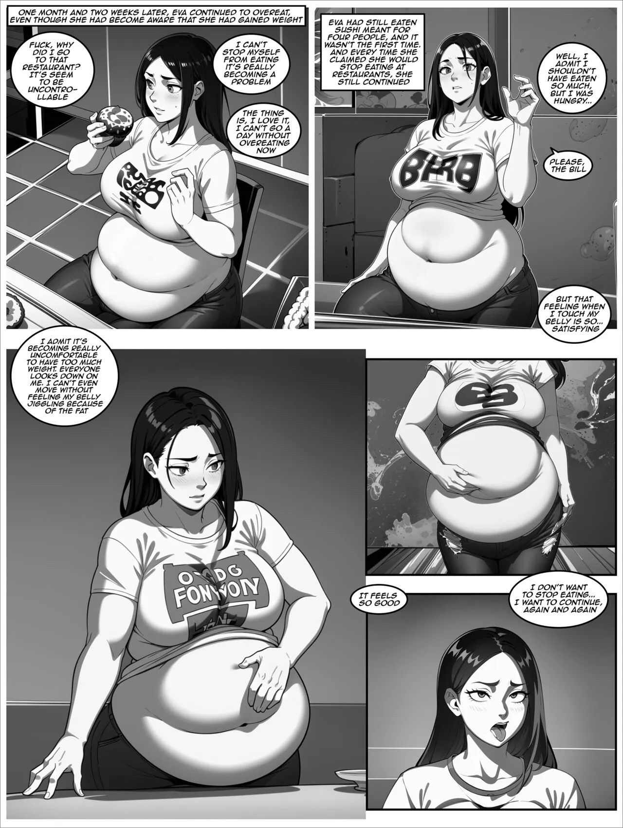 DeviantArt - Eva weight gain comic - | Page 4