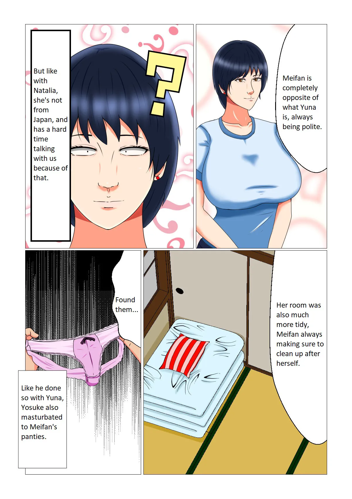 Suimin Kan Ninshin Vol. 3 "Yuna to Meifan" | Sleep Rape Pregnancy Vol. 3 "Yuna and Meifan" | Page 11