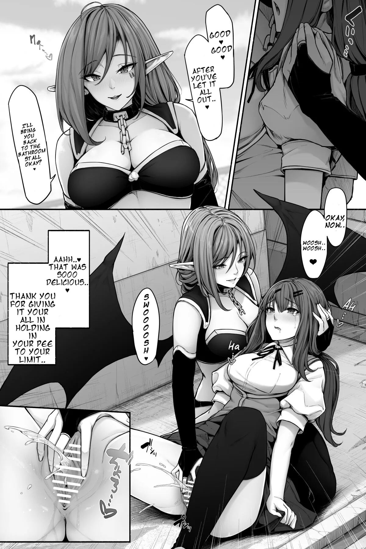 Succubus ni Nyoui o Suwarete Oshikko Sasete Moraenai! | Page 16