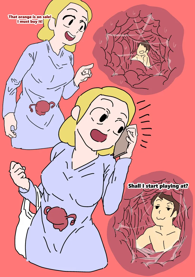 Exploration of the mother's uterus {by inside} | Page 73