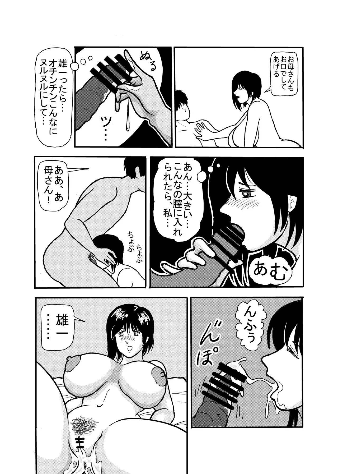 息子と二人きりで暮らすことになりました―初めての膣内射精― | Page 25