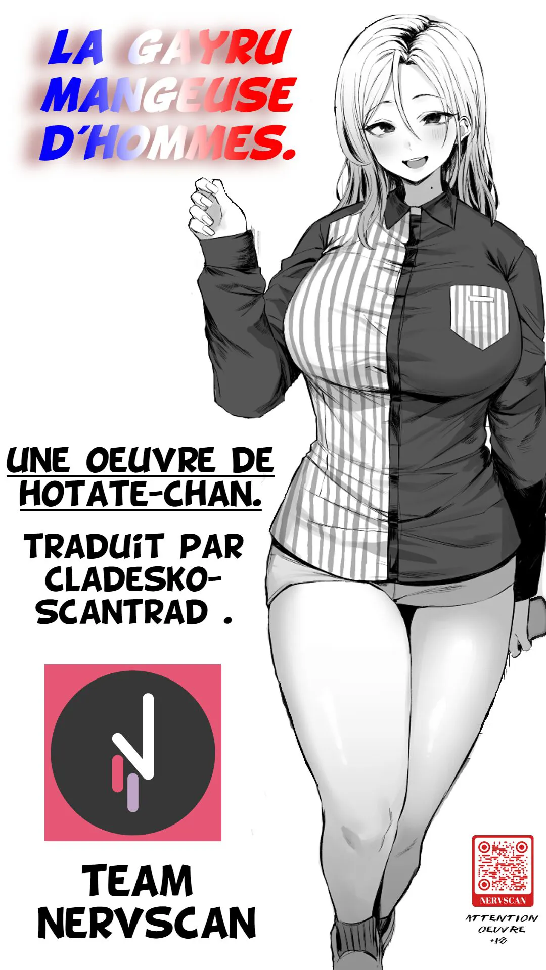 [Hotate-chan] Chill Maneater Gyaru [french] [CladeskoScantrad] [NervScan]'s first page