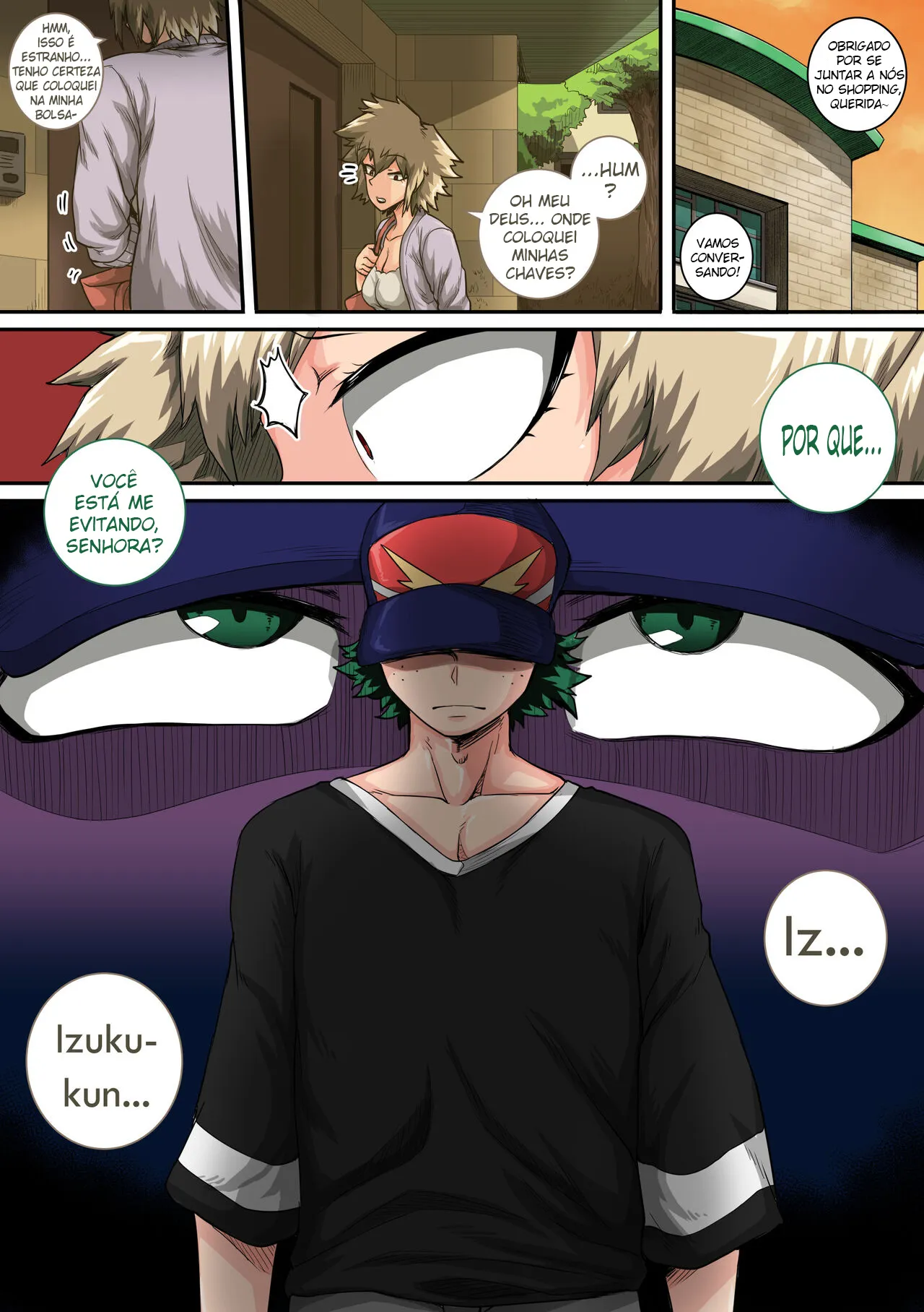 Boku no Harem Academia Bakugou Mama to no Natsuyasumi "Chuunen" | Férias de Verão com a Mãe do Bakugo Parte 2 | Page 16