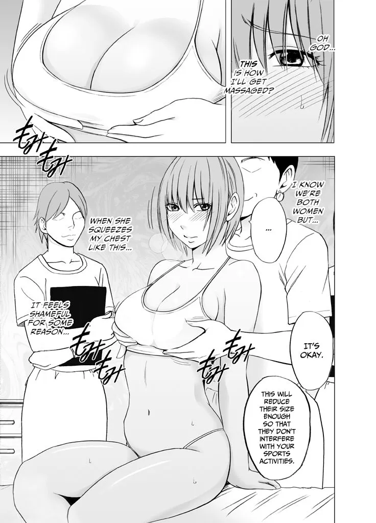 24-Jikan taikyuu eromassaaji ~ Mune no ouki-sa ni nayamu joshi rikujou senshu ga hamerareta wana~ | Page 11