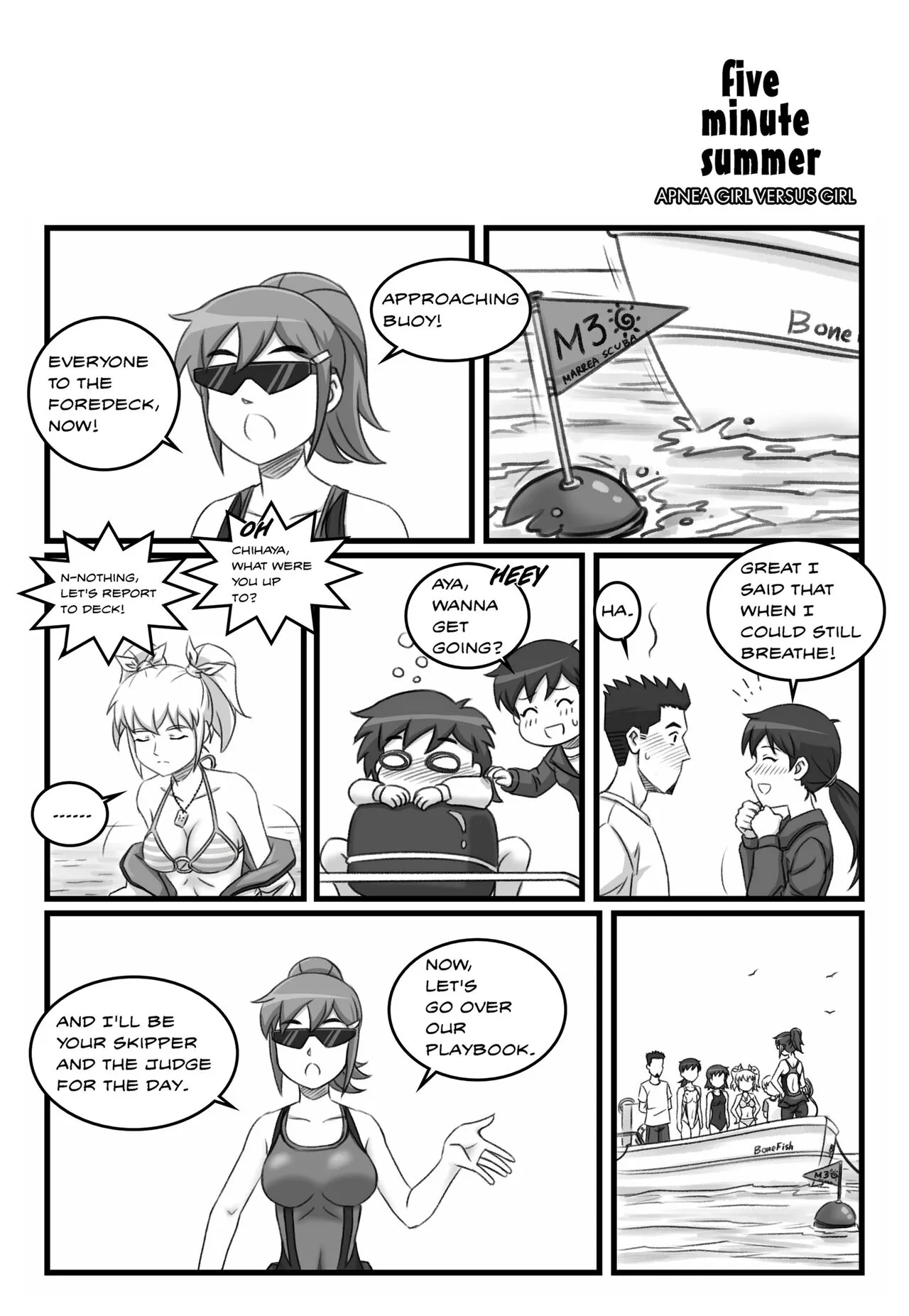 Apnea Girl Versus Girl | Page 135