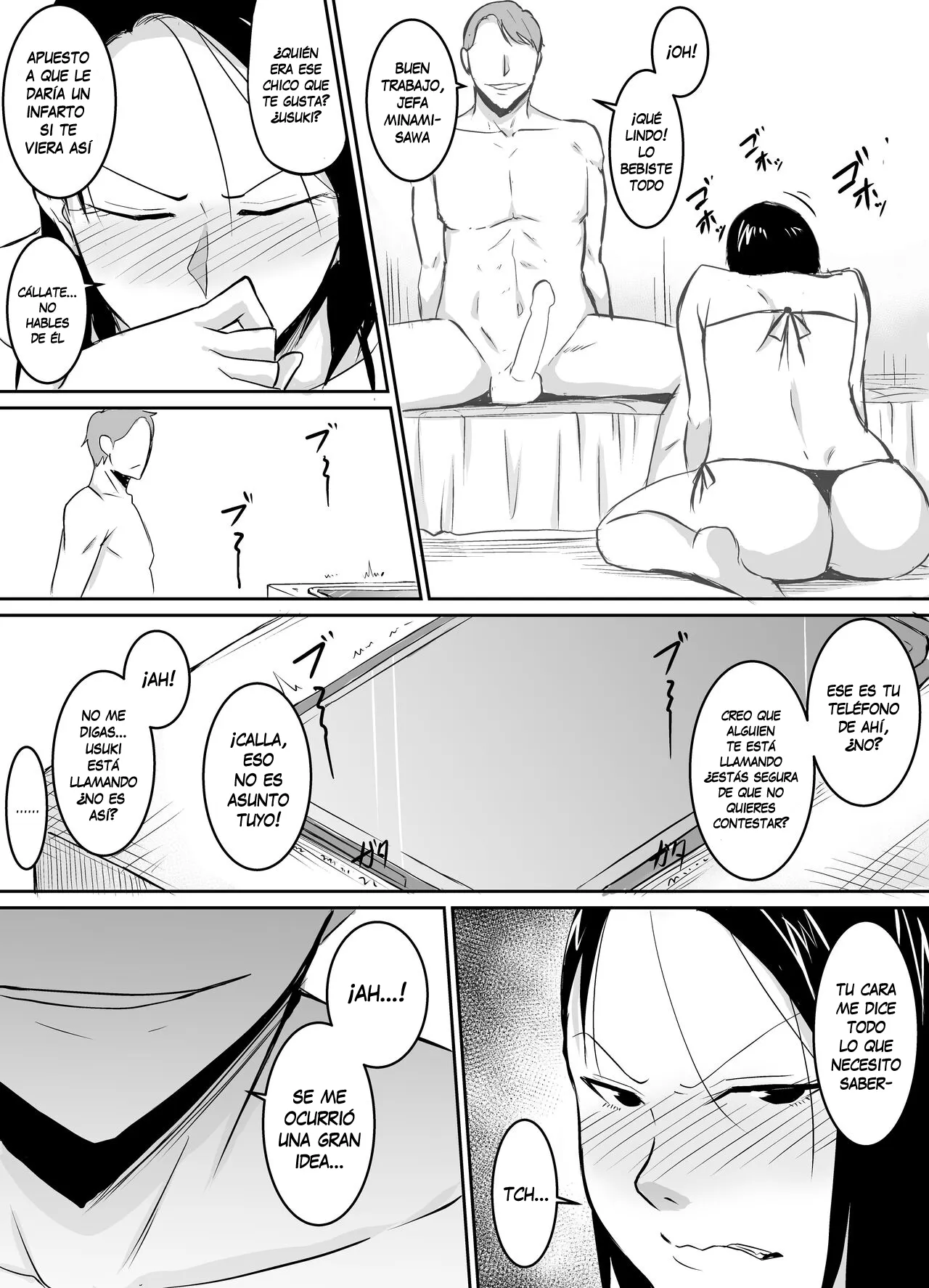 Akogare no Onna Joushi ga Douryou no Charao ni Otosareru Hanashi | Page 20