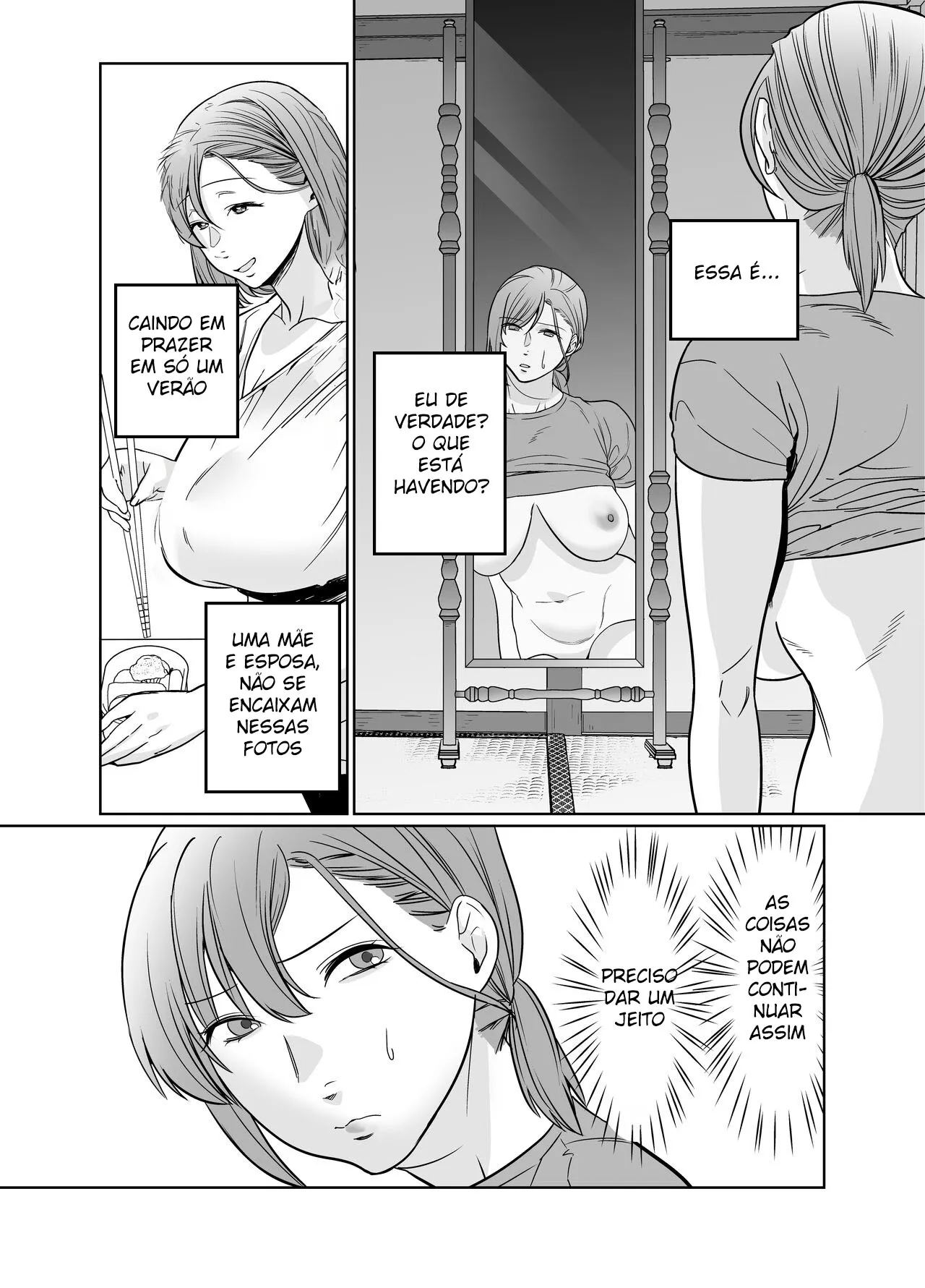 Natsu, Inaka. Tomodachi no Hahaoya to Amaku Tokeyuku Atsui Sex | Rural, Summer. Hot Sweet Sex with My Friend's Mom | Page 25