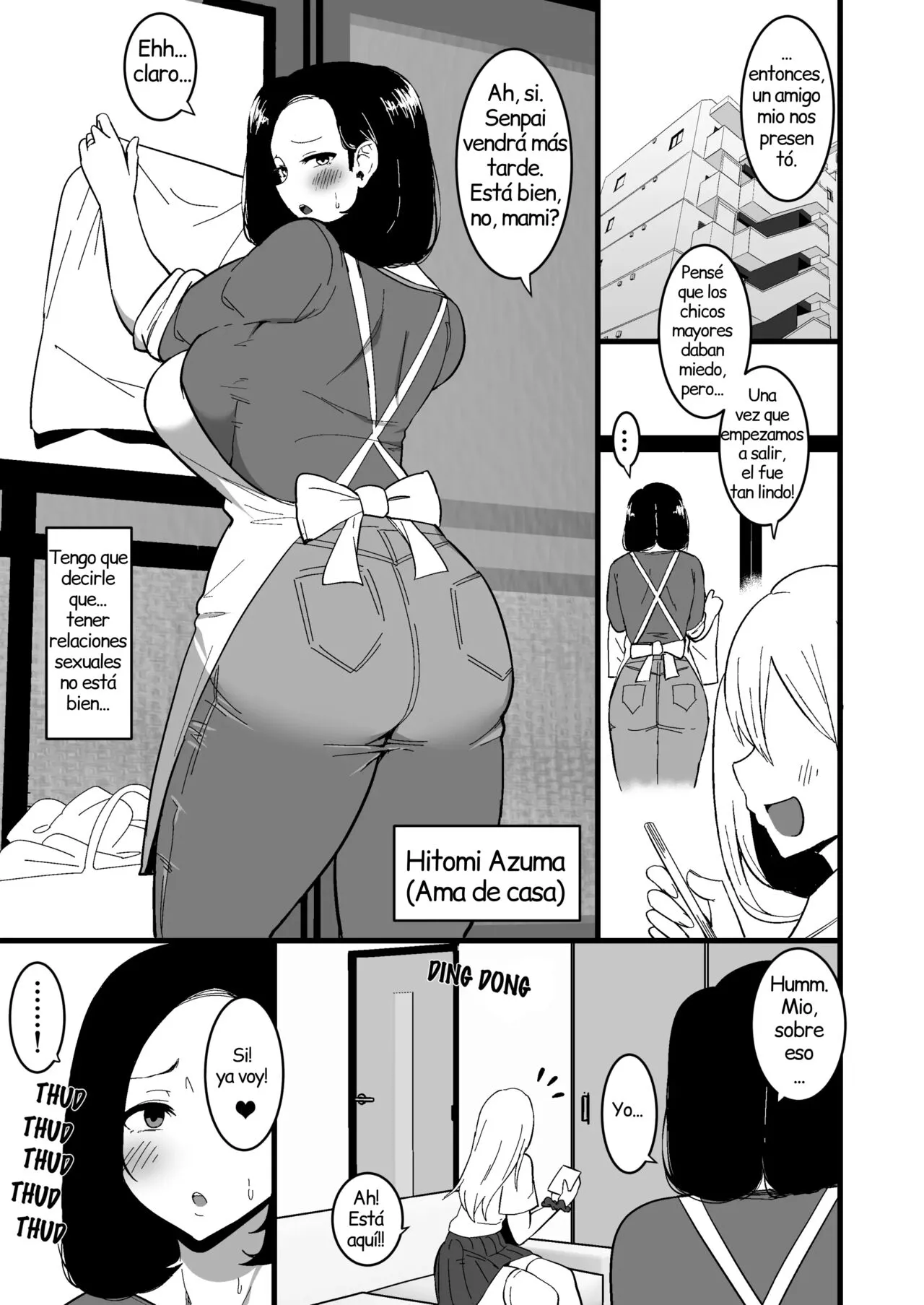 Musume no Kareshi ni Ochiru Okaa-san. 2 | Una madre que se enamora del novio de su hija 2 | Page 5