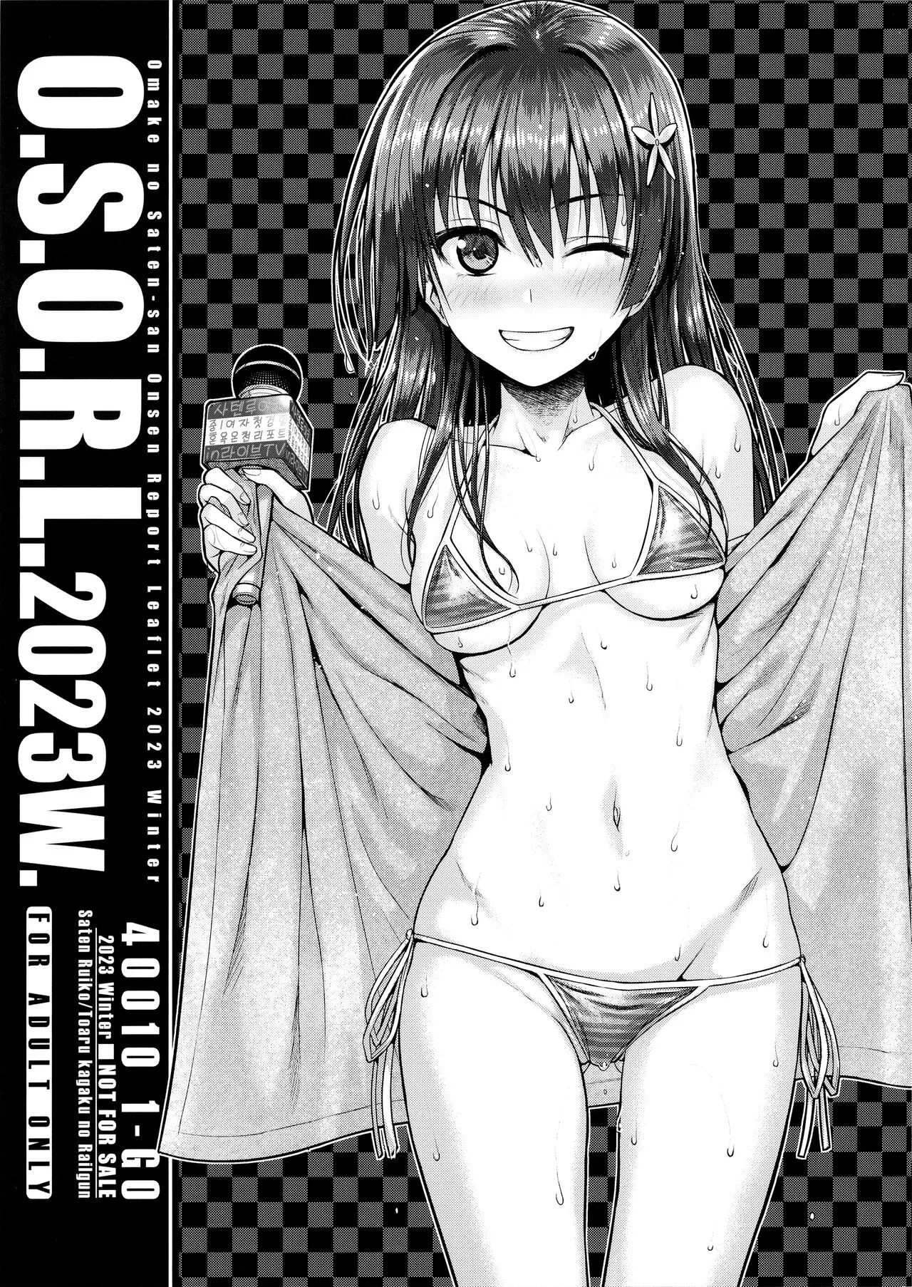 (C103) [40010 1-GO (Shimanto Shisakugata)] O.S.O.R.L.2023W. (Toaru Kagaku no Railgun) [Korean]'s first page