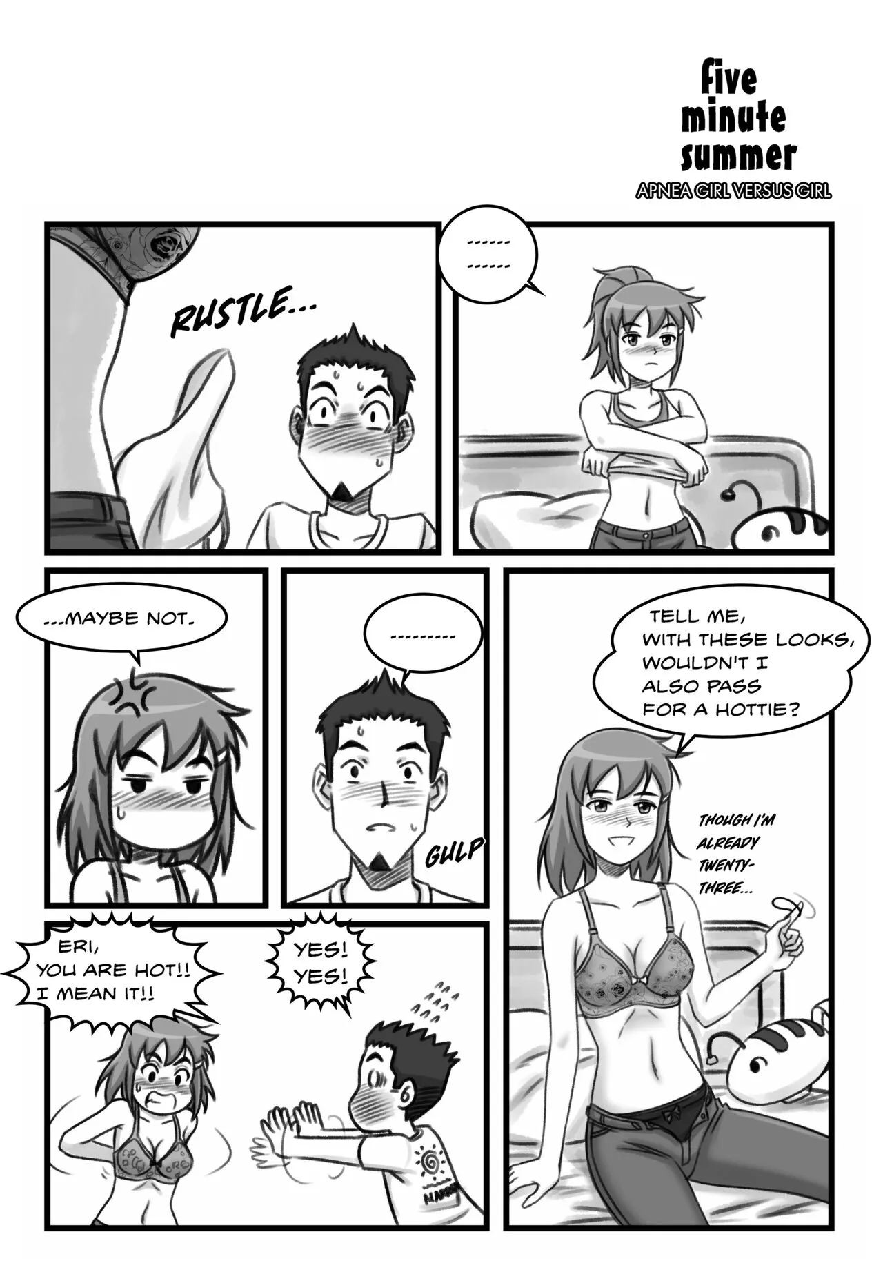 Apnea Girl Versus Girl | Page 112