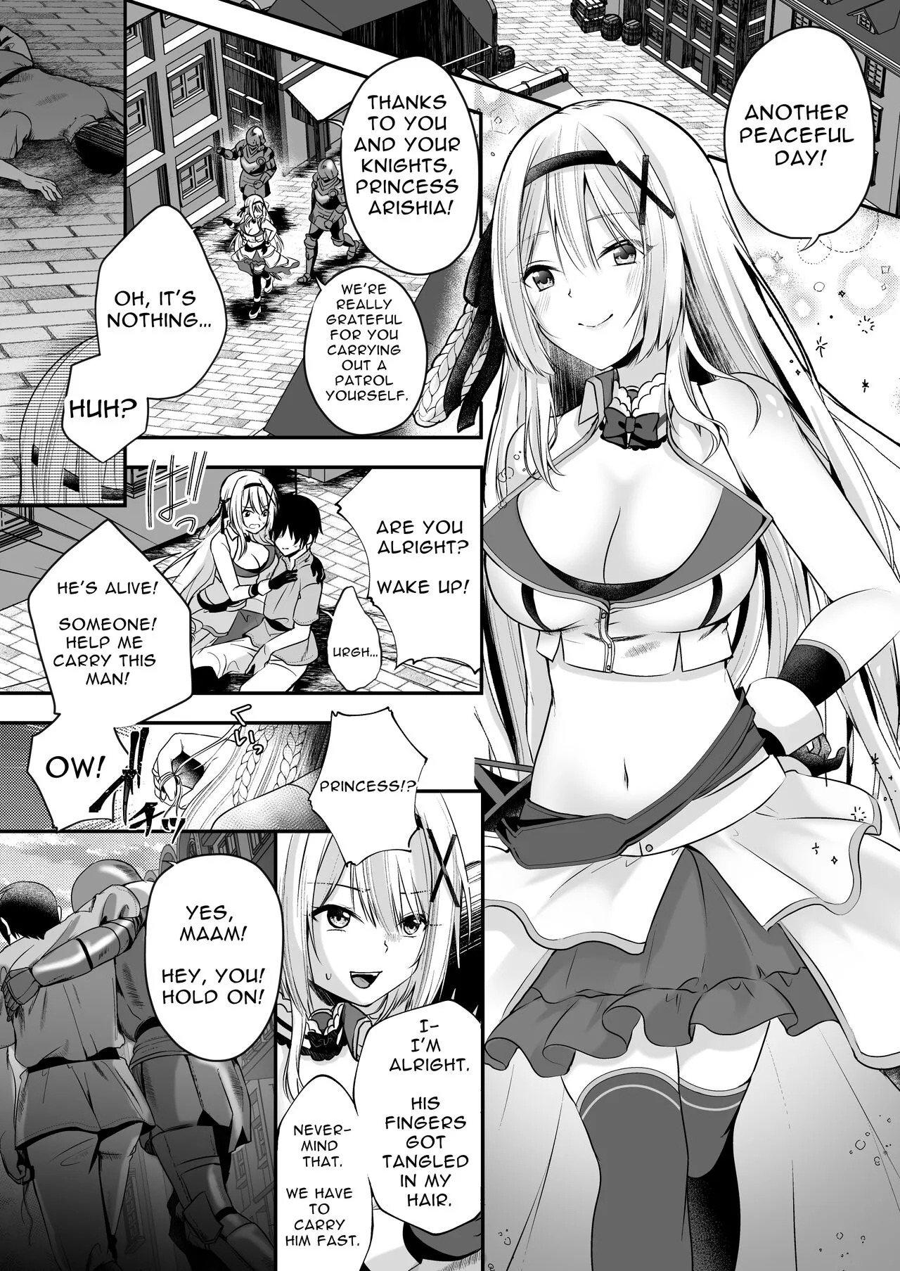 MarionettePrincess -Mobu murabito no etchina ayatsuri ningyō ni sa rete shimau hime kishi monogatari- |  Marionette Princess -Tale of The Princess Knight Turned Puppet- | Page 2