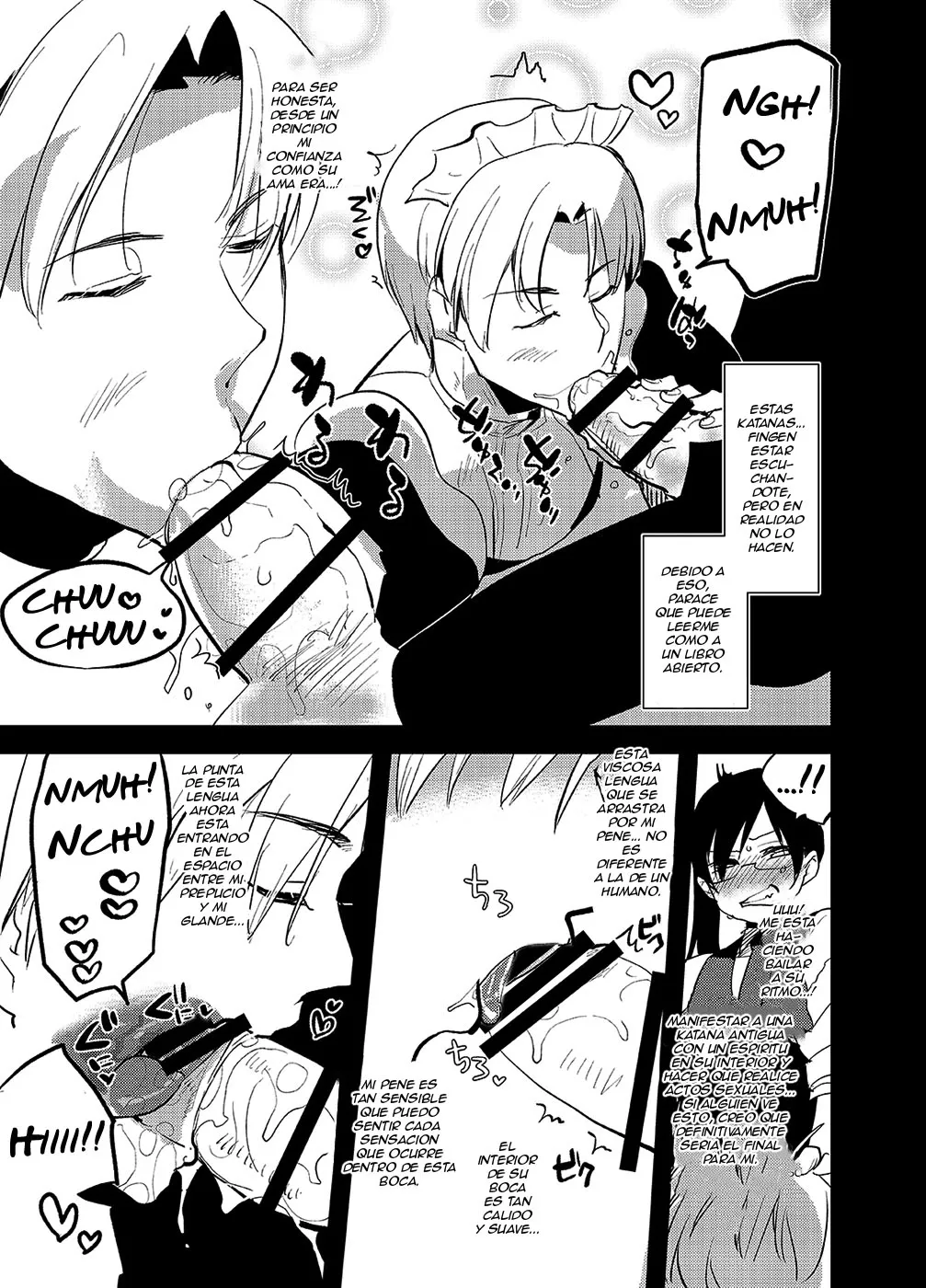 Futanari Onna Saniwa x Katana no Ero Hon 2 | Page 8