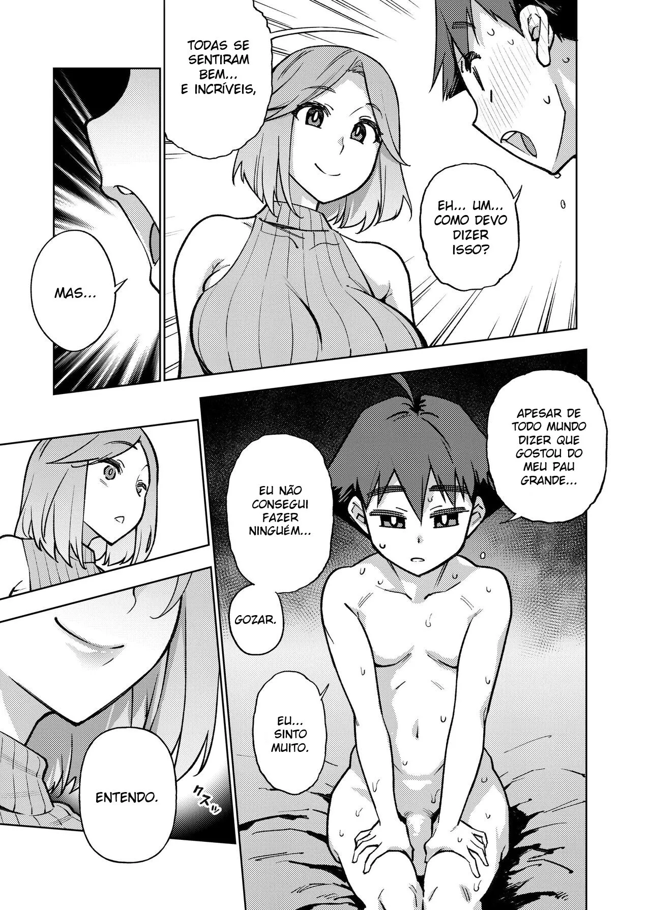 Tatta Hitori no Chinpo Kyouzai ~Seikyouiku ni Honki Sugiru Ritou de~ | O Único Pênis -Para Praticar Educação Sexual Em Uma Ilha Remota- | Page 24