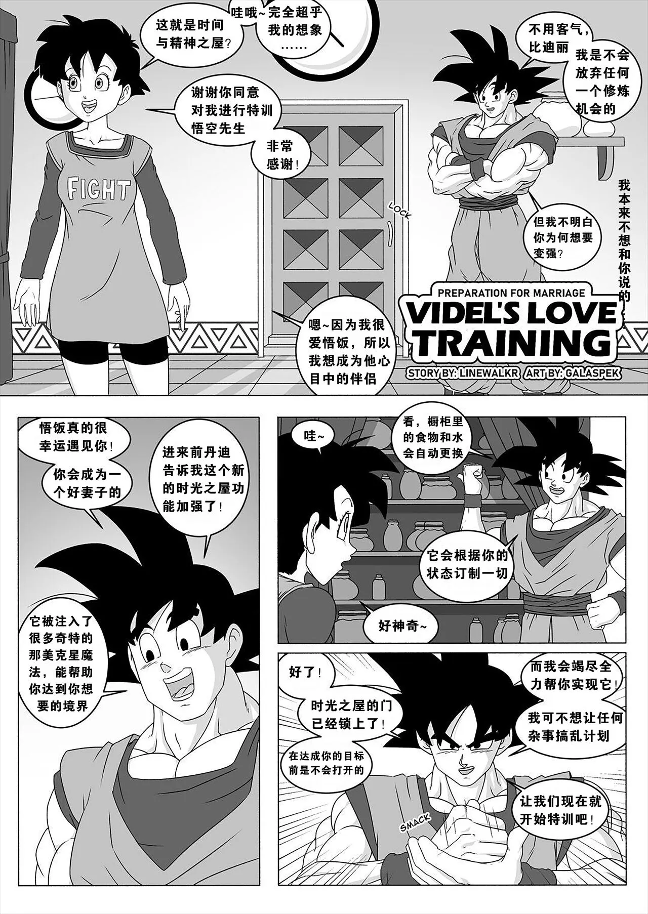 [Galaspek] Videl’s Love Training(Dragon Ball Z)(Chinese)'s first page