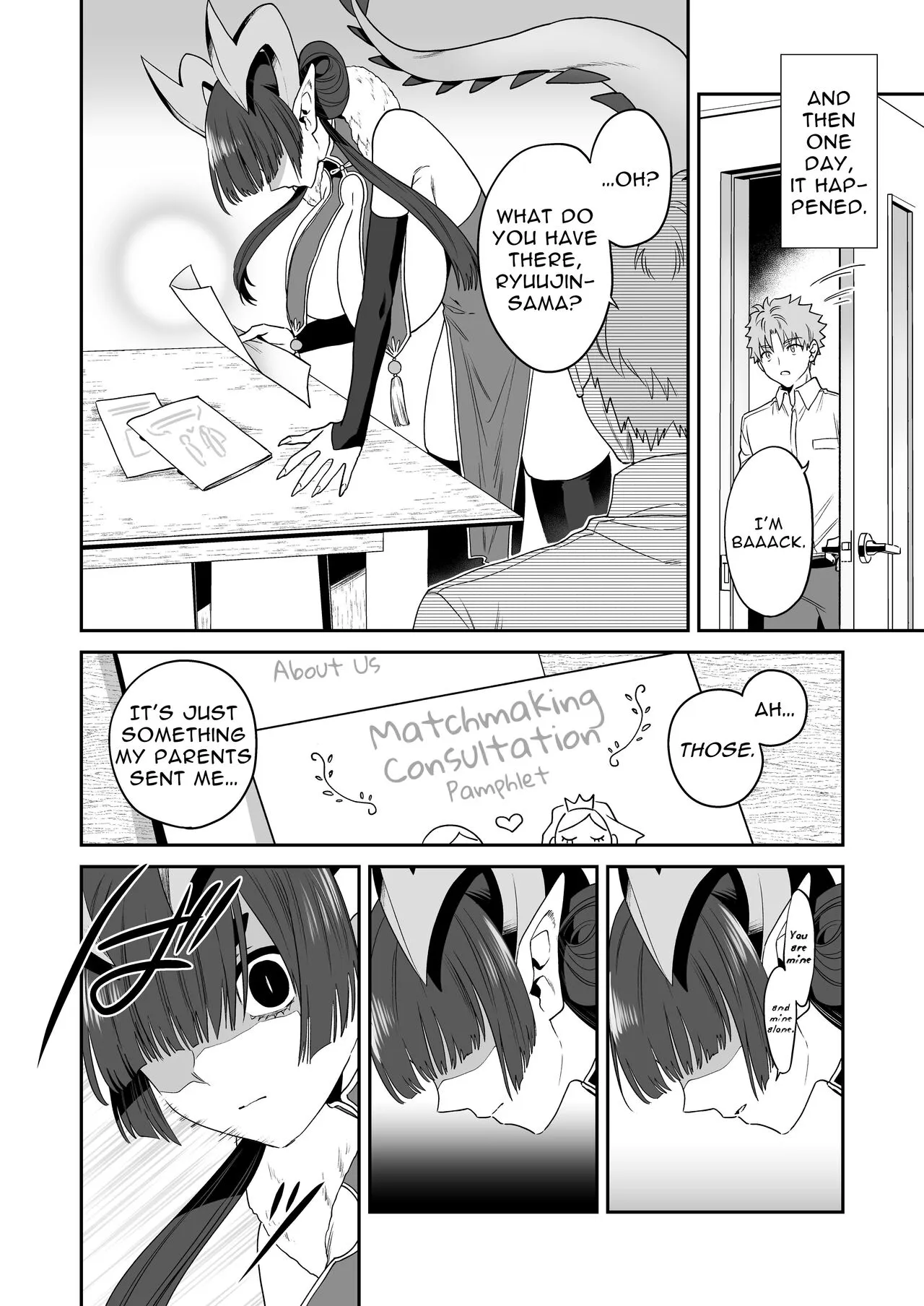 Deka Deka Ryuujin-sama no Fuuin o Toitara Metorareta Hanashi | I Broke The Seal Locking Away A Big Dragon God, And She Took Me As Her Mate | Page 11