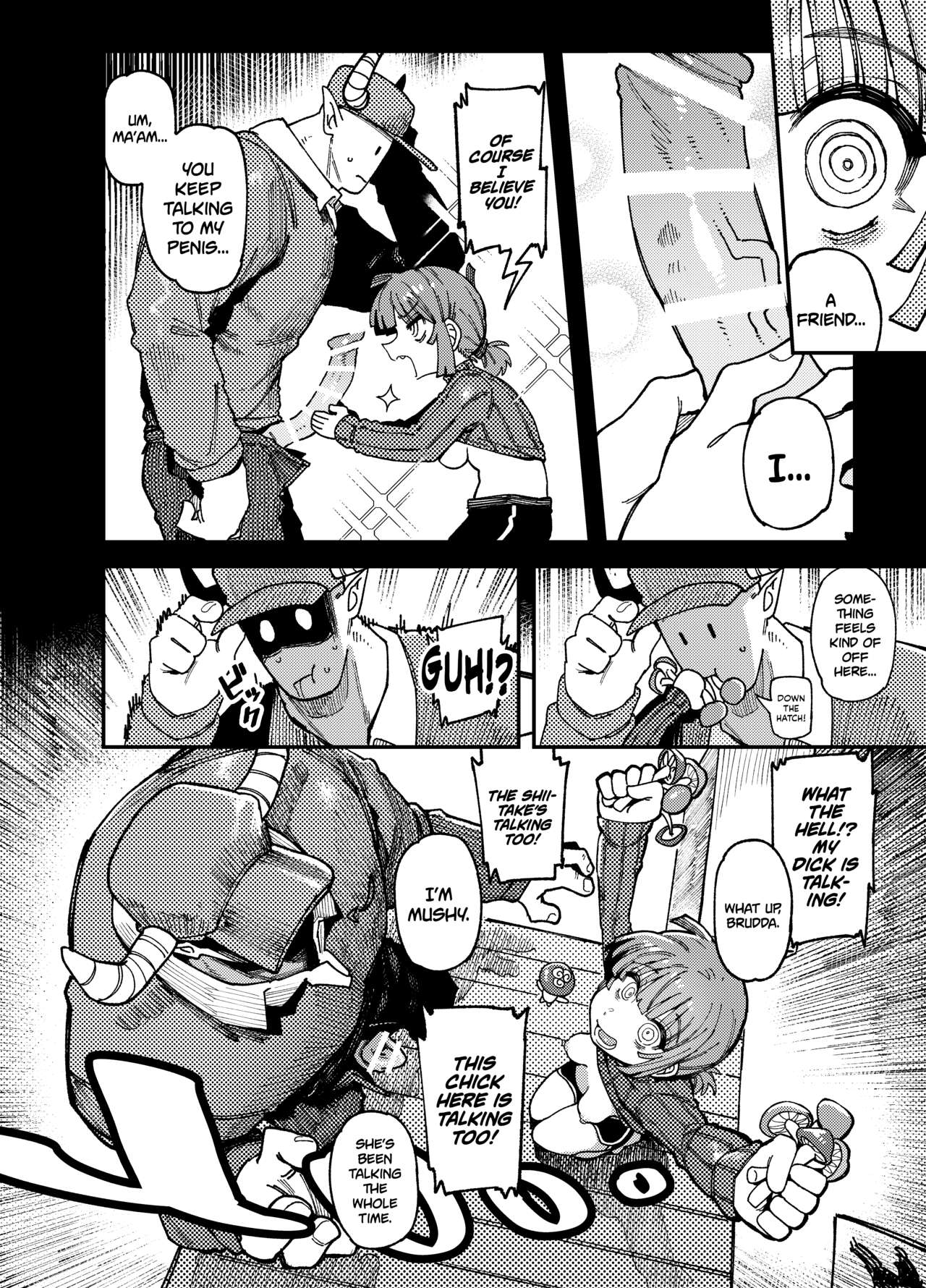 Ie ga Shike Sugite Haete Kita Genkaku Yuuhatsu Kinoko wo Gosyoku Shite Hatsujyou Shita Ato no Are ya Kore | Page 18