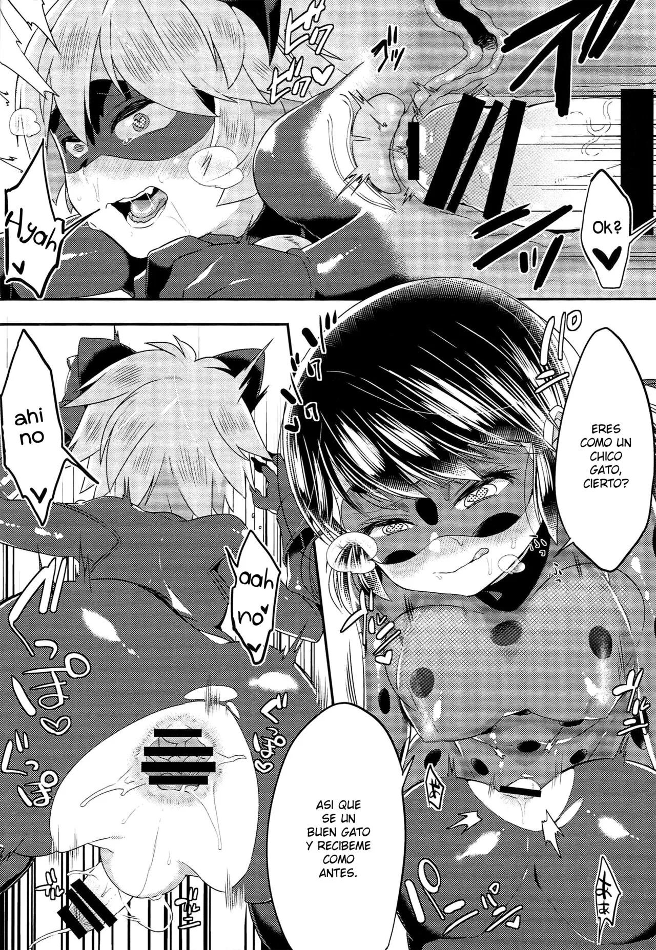 Teki no Shoi de Futanari ni Sareta Ladybug ga Cat Noir no Shojo o Ubacchau Hon | Page 19