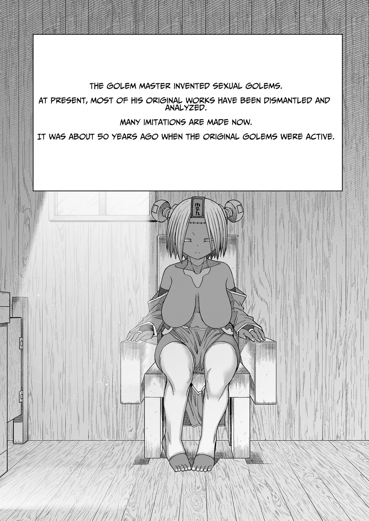 Ippaku Futsuka Onaho Tsuki 500G | 500G For Two Days, One Night With Onahole Golem | Page 29