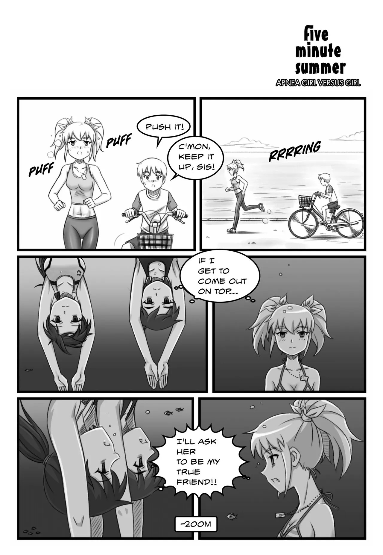 Apnea Girl Versus Girl | Page 122