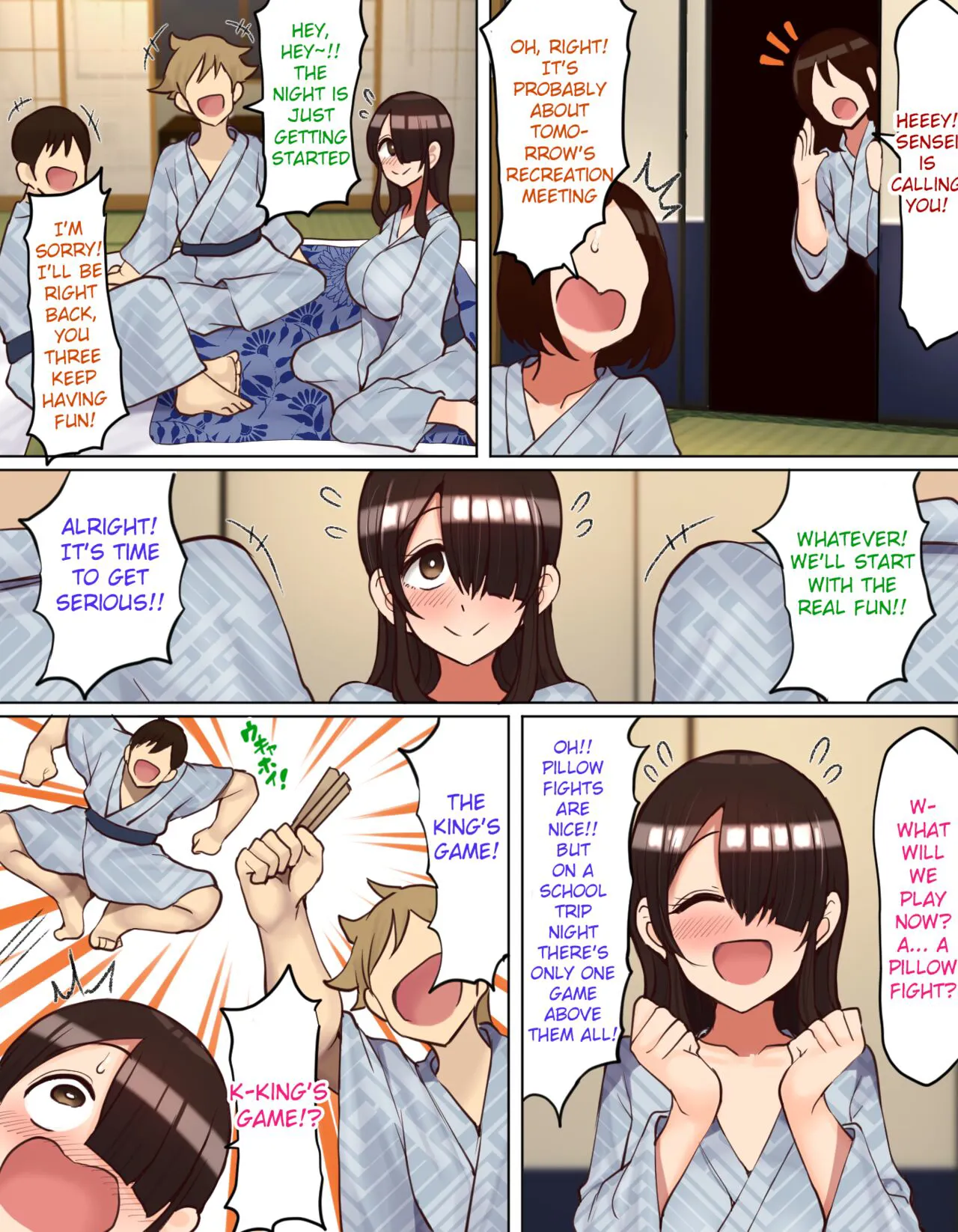 Shuugaku Ryokou de YouCha to Onaji Group ni Nacchatta Mekakure InCha-chan | Gloomy-chan Ended Up in a Lively Group on the School Trip | Page 5