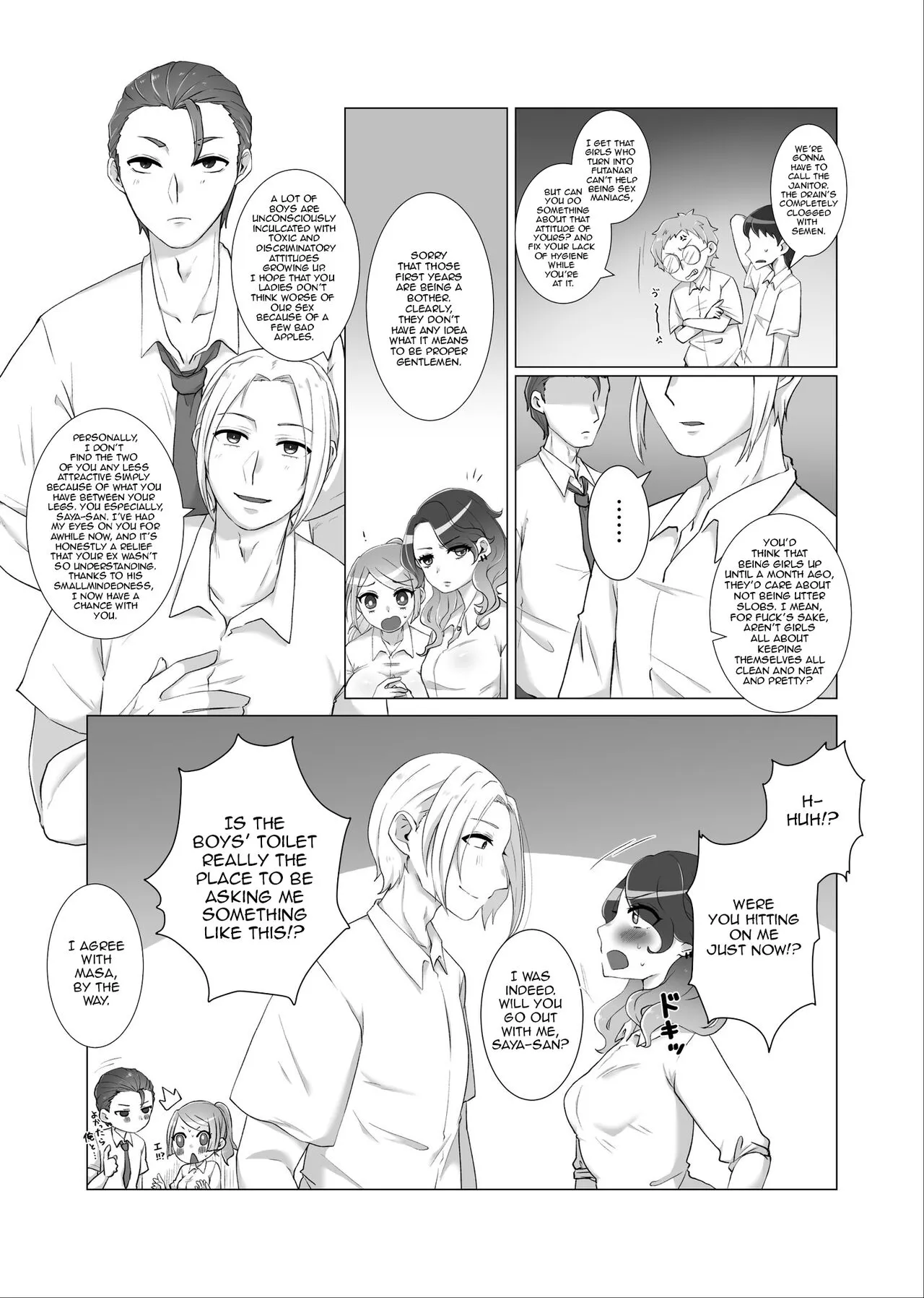 Tales of High School Girls Reaching Happy Ends Despite Undergoing Masculinization | Page 5