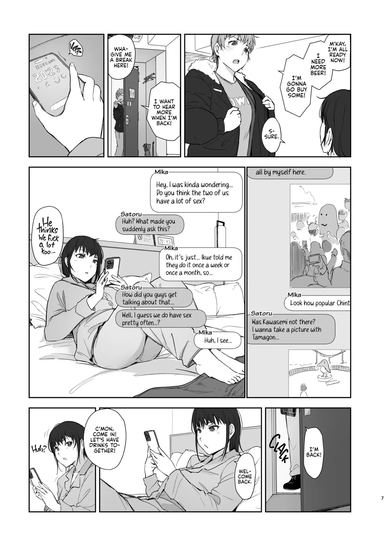 Hitodzuma futari NTR no tabi | A Pair of Housewives' NTR Trip | Page 6