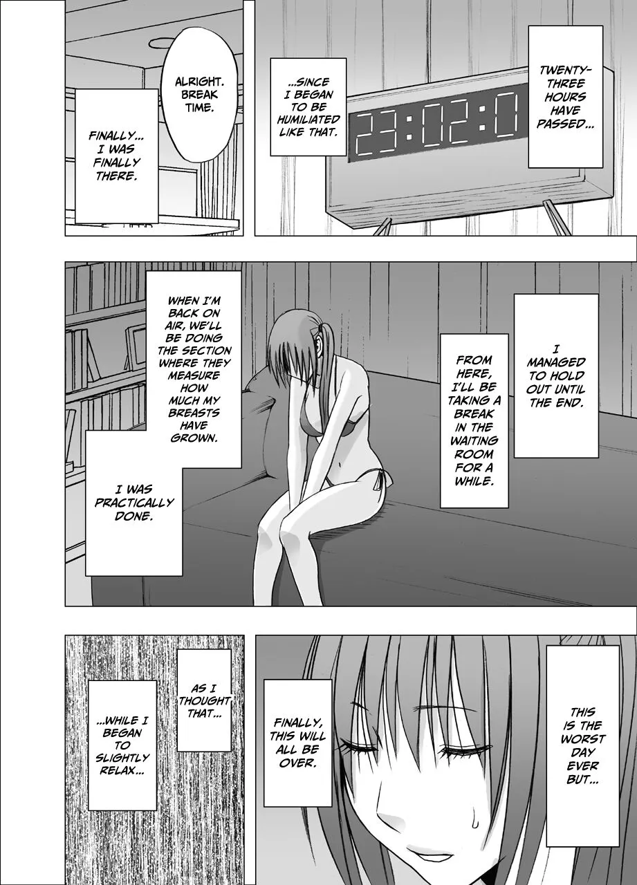 24-jikan Taikyuu Ero Massage -Namahousou no Net Televi de Hamerateta Kyonyuu Idol- | Page 56