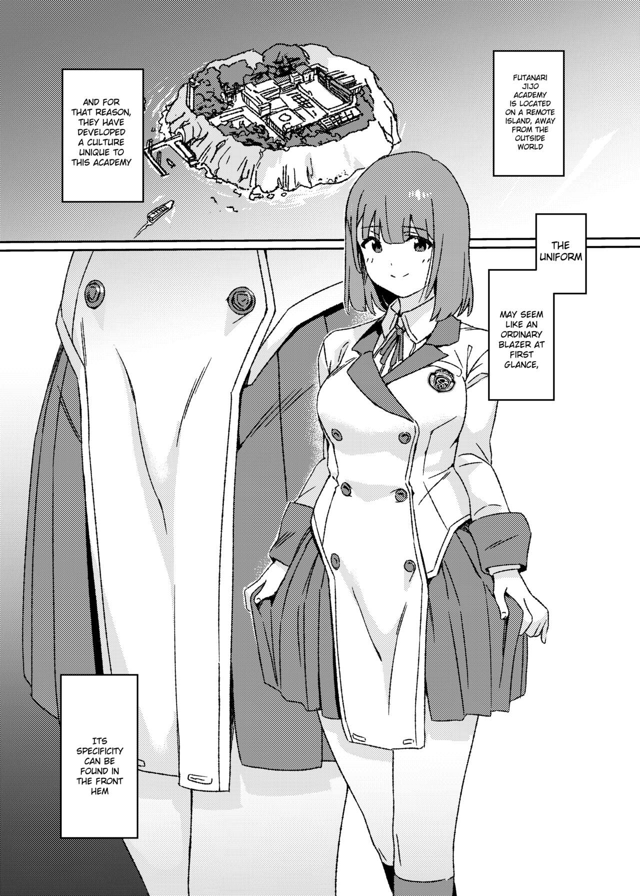 Futanari Jijo Gakuen Gakunai Report | Page 3