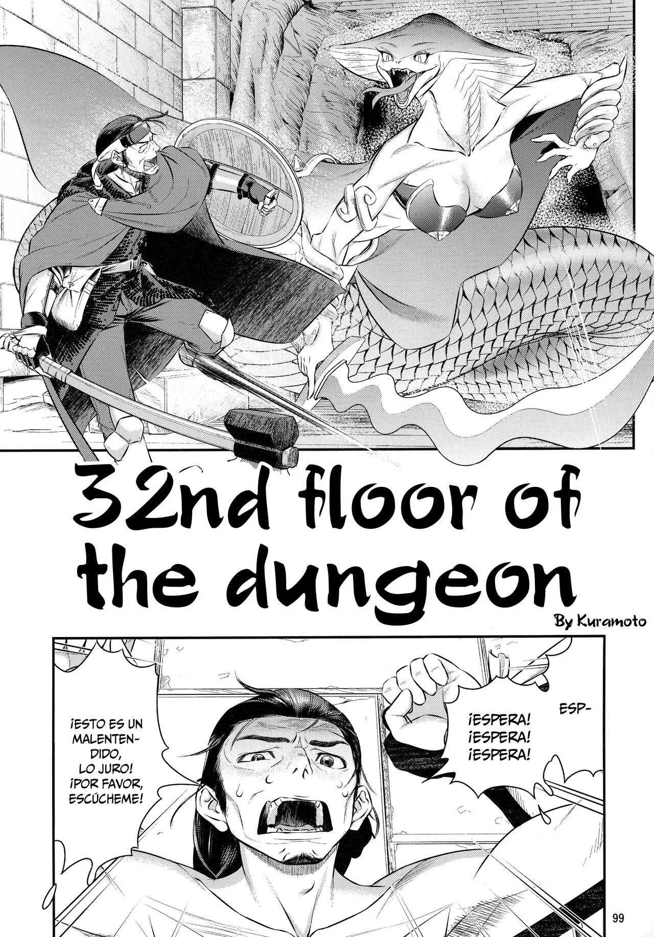 (Kemoket 11) [Mayoineko (Kuramoto)] 32nd floor of the dungeon (Meikyuu 32 sou) [Spanish] [ZetaWorks]'s first page