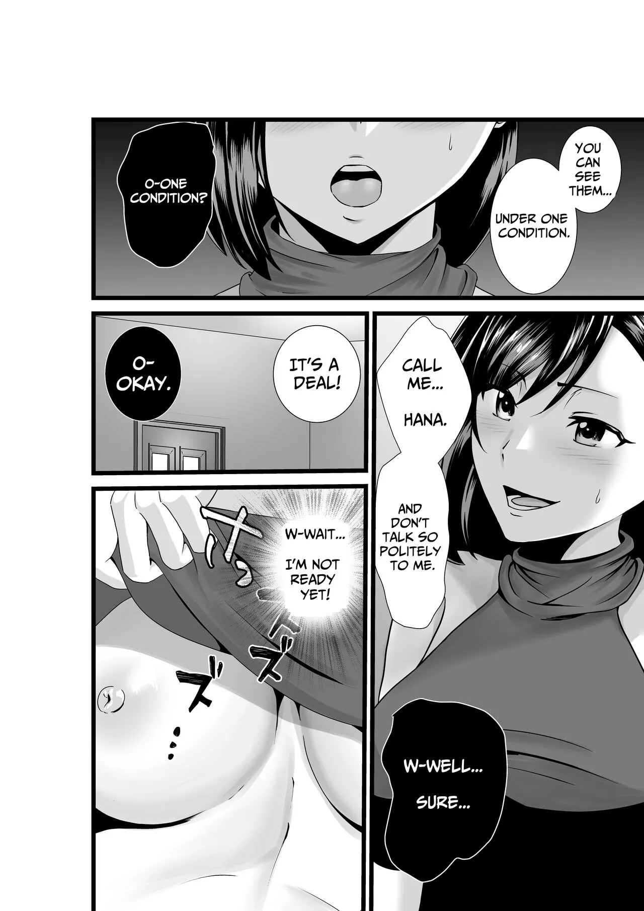 Otonari-san, Jibun no Dekachichi ga Buki ni Naru to Kizuite Shimau w ~Nakadashi Noukou Sex~ | Next-door Neighbor Finds Out Her Big Breasts Can Be Weaponized ~Intense Creampie Sex~ | Page 7