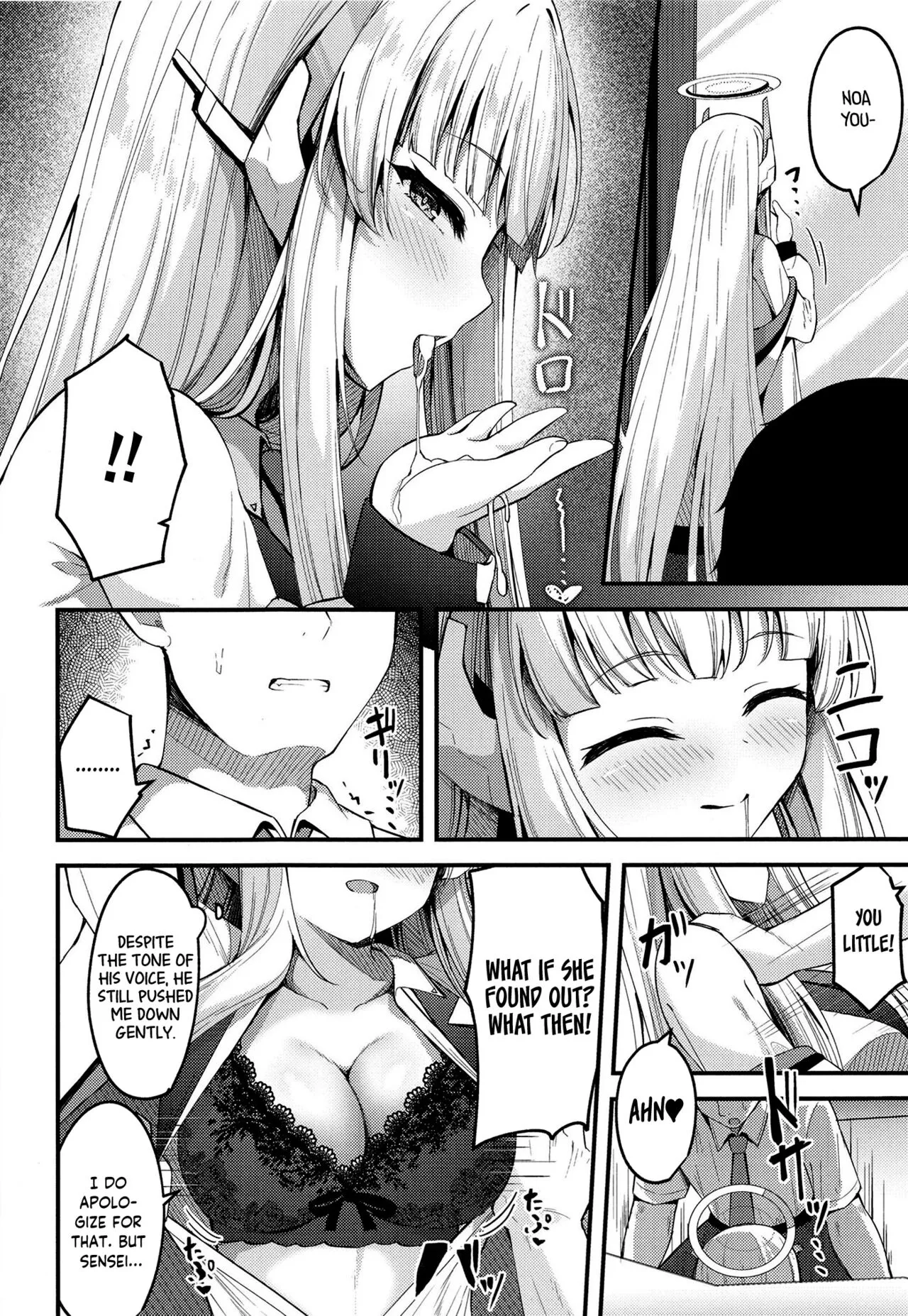 Seishori NOR Asobi ~Ryoute ni Sensei to Yuuka-chan~ | Sexual Release NOR Toying - Sensei and Yuuka-chan wrapped around my fingers! | Page 16