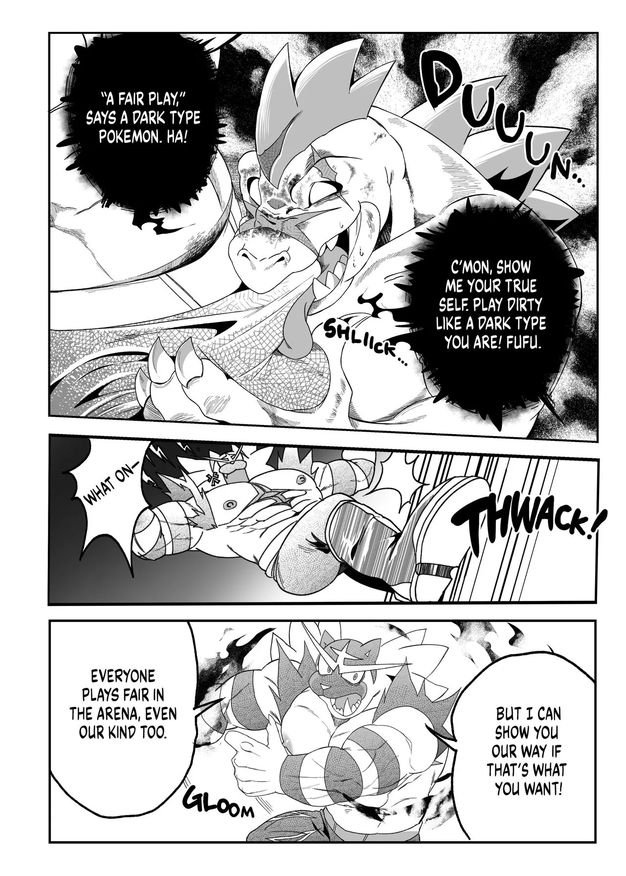 Ayashii Pokemon ga Shoubu o Shikakete Kita! | SUSPICIOUS POKEMON WANTS TO FIGHT! | Page 9