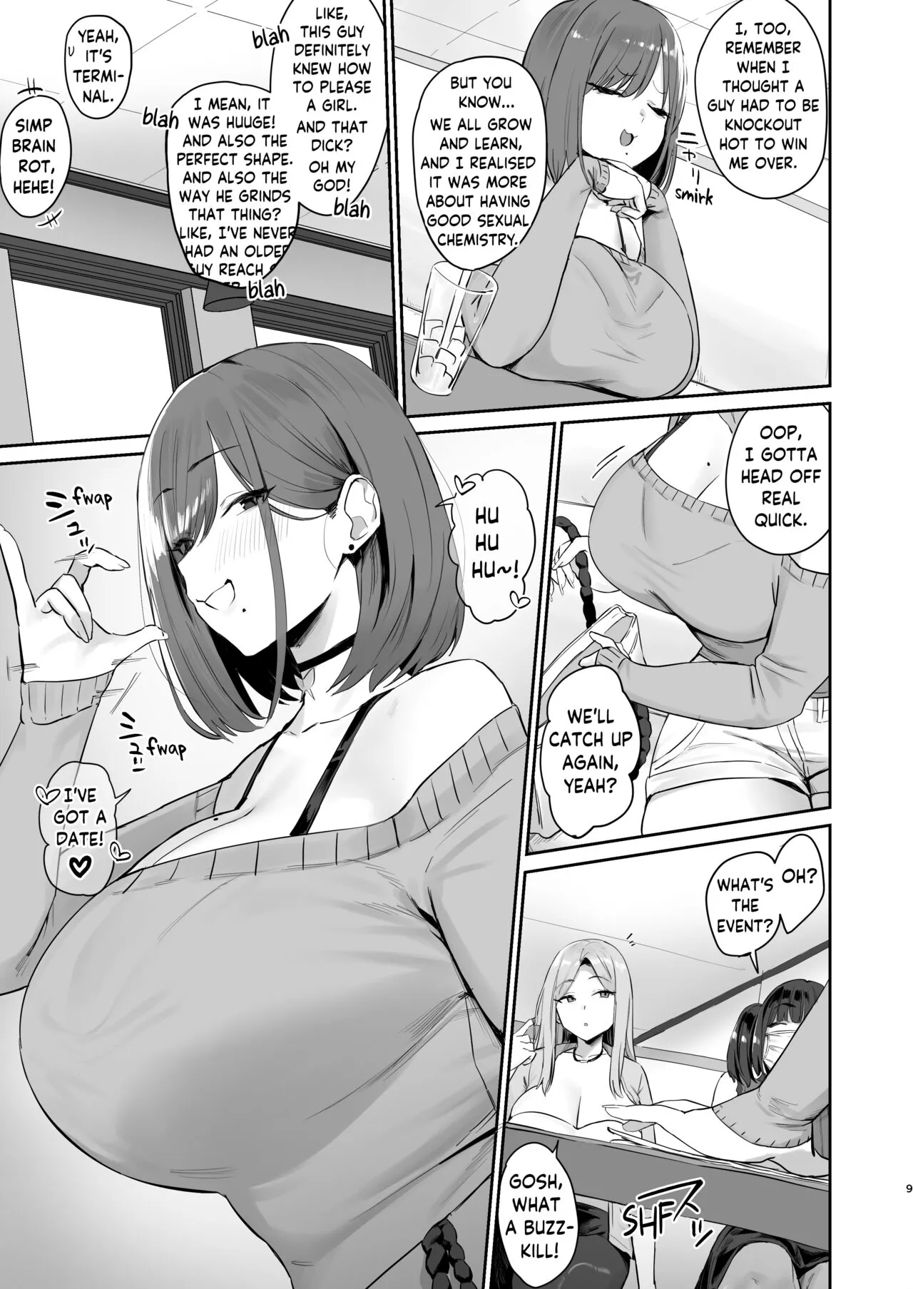 Papakatsu JD, Ochinpo Yuuryou Bukken o Mitsukeru. | College Sugar Baby - On the Market for Some Prime Daddy Dick | Page 9