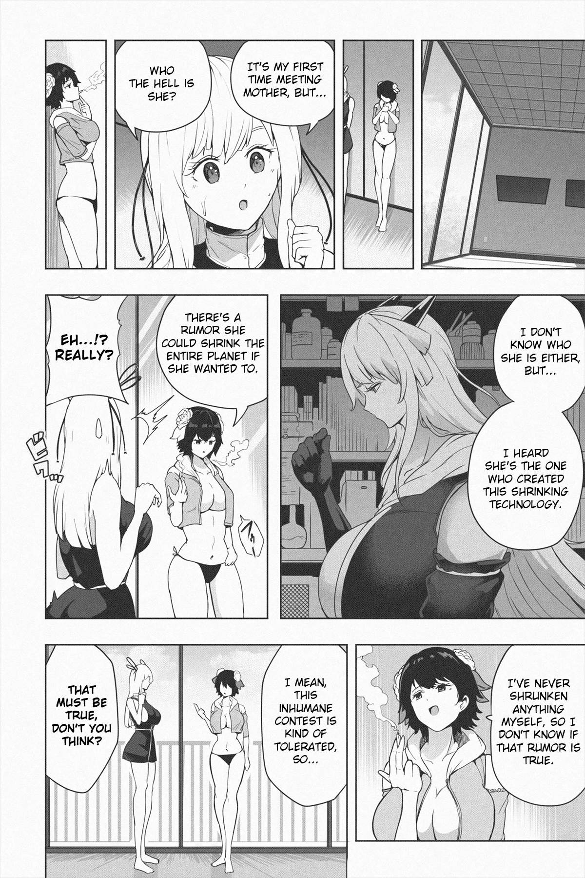 Shukushou Ikinokori Taikai Ch.1-6 | Shrinking Survival Competition Ch.1-6 | Page 126